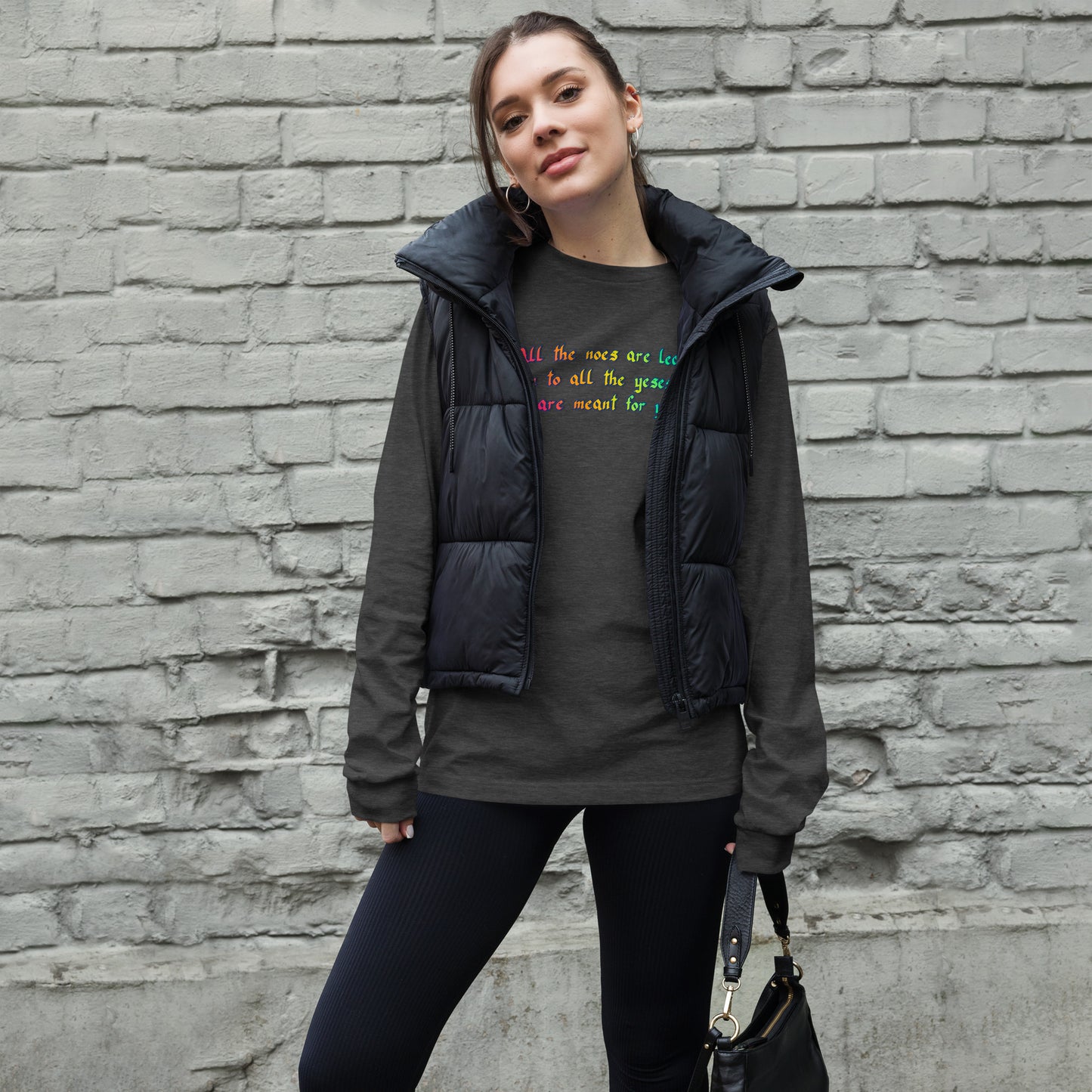 All The Noes Unisex Long Sleeve Tee