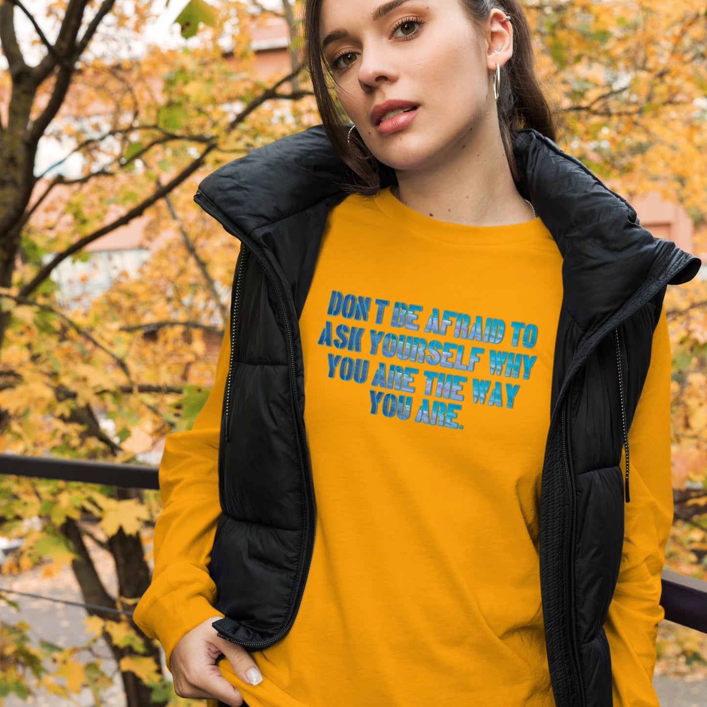 Ask Yourself #1 Unisex Long Sleeve Tee