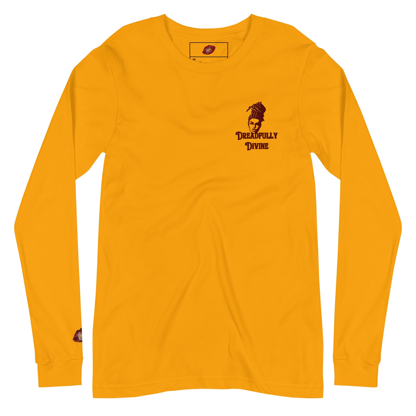 DD Woman #2 (Maroon) Unisex Long Sleeve Tee