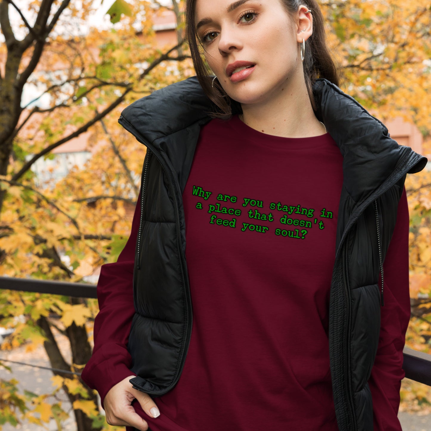 Feed Your Soul Unisex Long Sleeve Tee