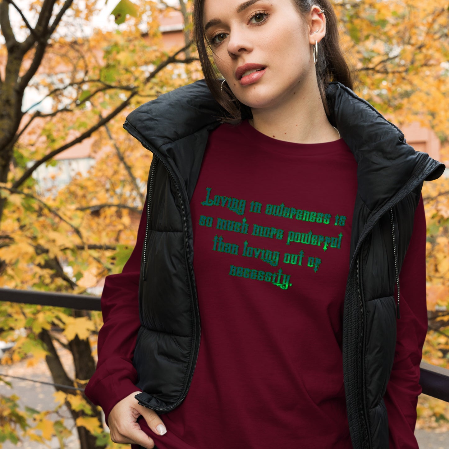 Loving In Awareness Unisex Long Sleeve Tee