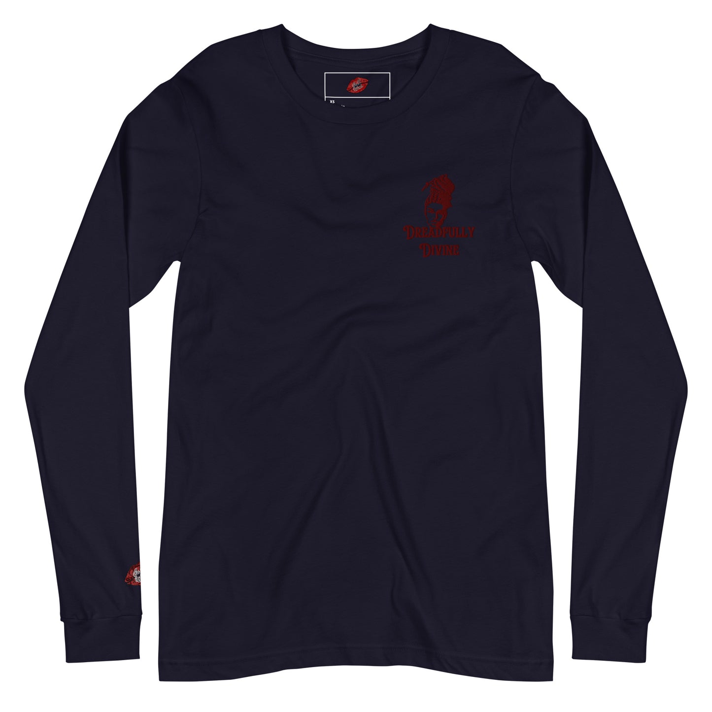 DD Woman #2 (Maroon) Unisex Long Sleeve Tee