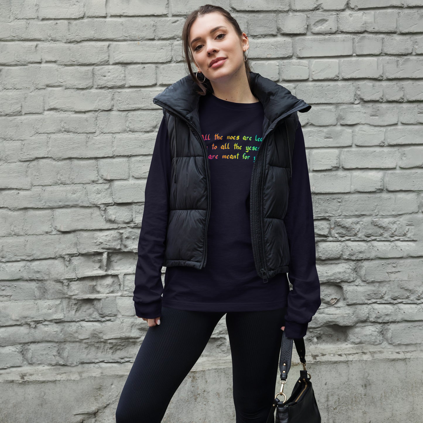 All The Noes Unisex Long Sleeve Tee