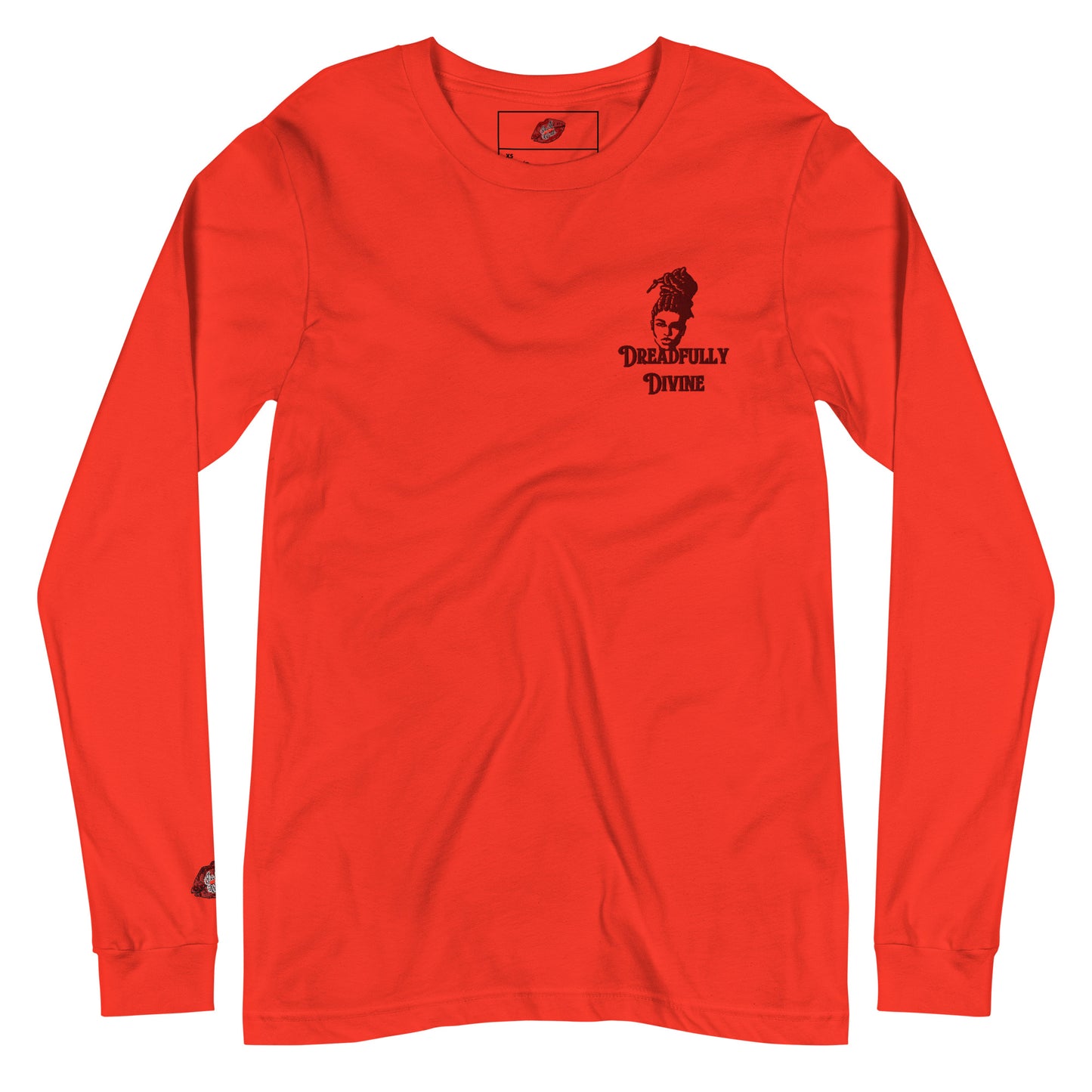 DD Woman #2 (Maroon) Unisex Long Sleeve Tee