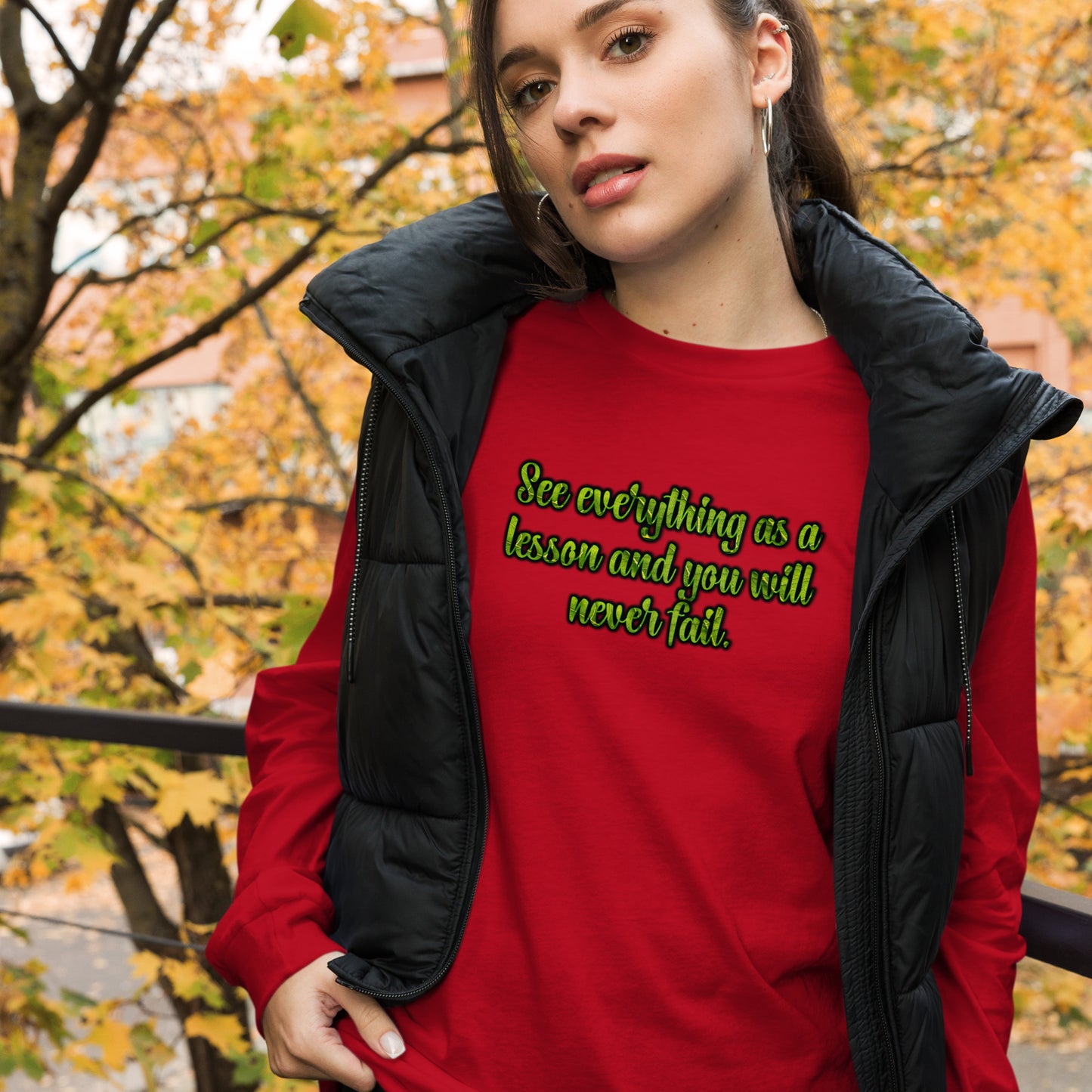 A Lesson #1 Unisex Long Sleeve Tee