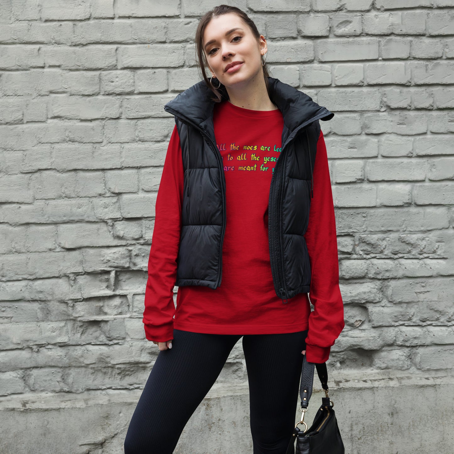 All The Noes Unisex Long Sleeve Tee