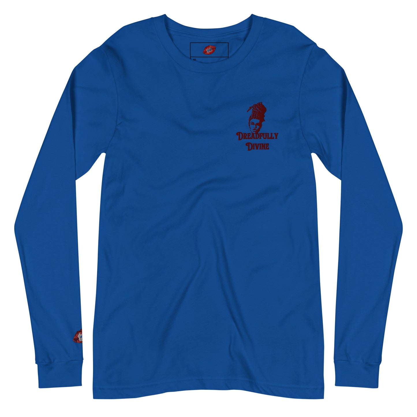 DD Woman #2 (Maroon) Unisex Long Sleeve Tee