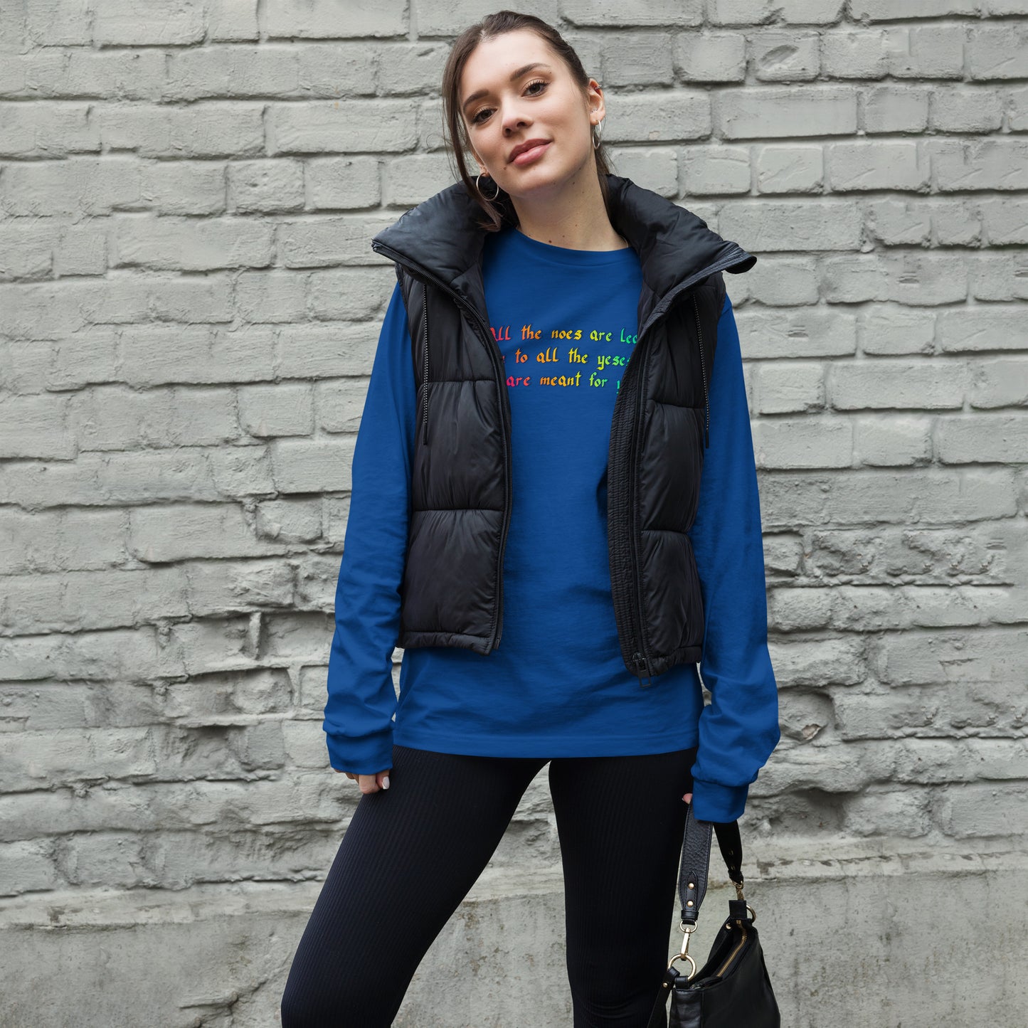 All The Noes Unisex Long Sleeve Tee