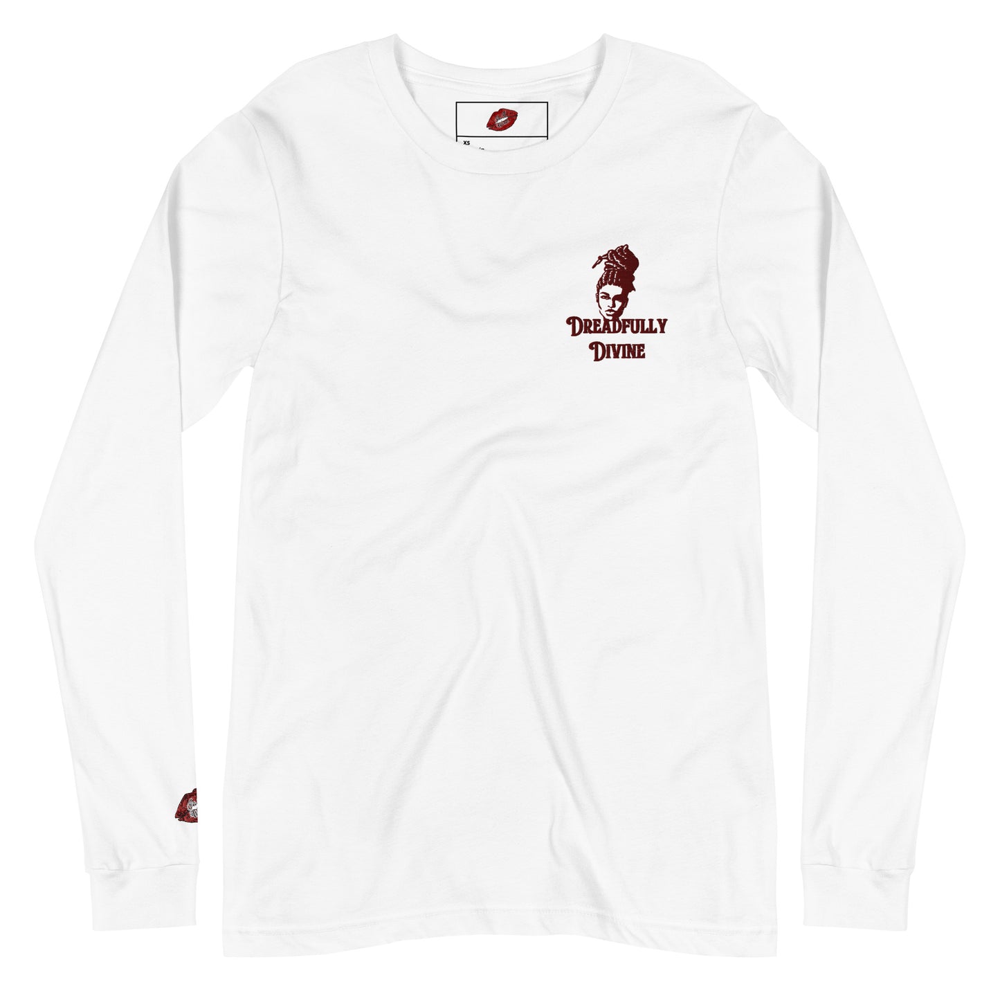 DD Woman #2 (Maroon) Unisex Long Sleeve Tee