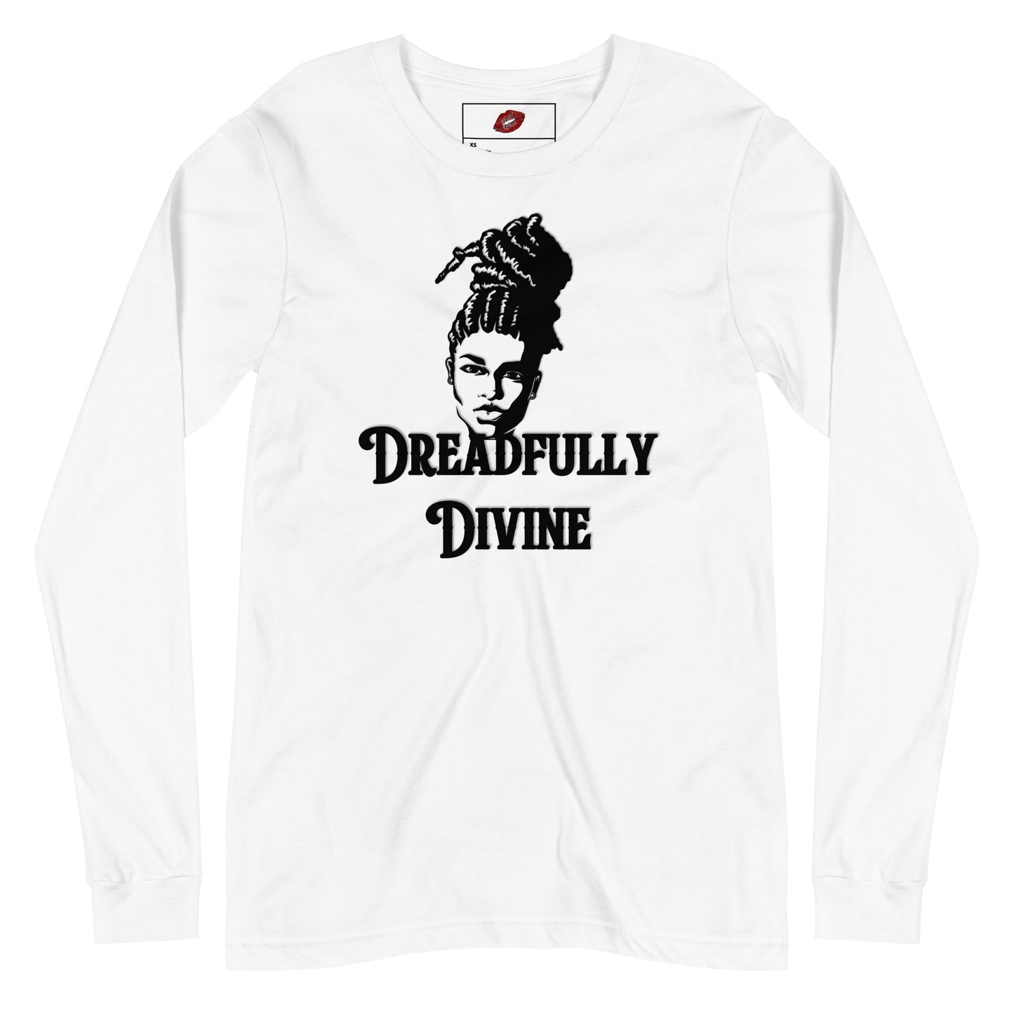 DD Woman #2 (Black) Unisex Long Sleeve Tee