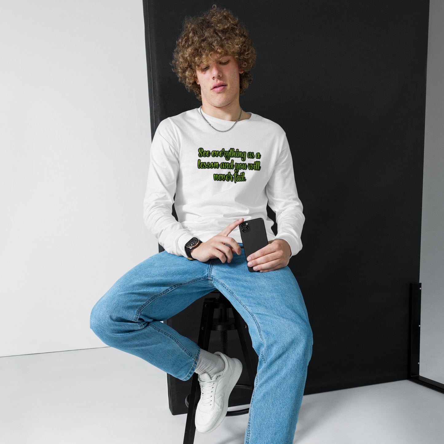 A Lesson #1 Unisex Long Sleeve Tee