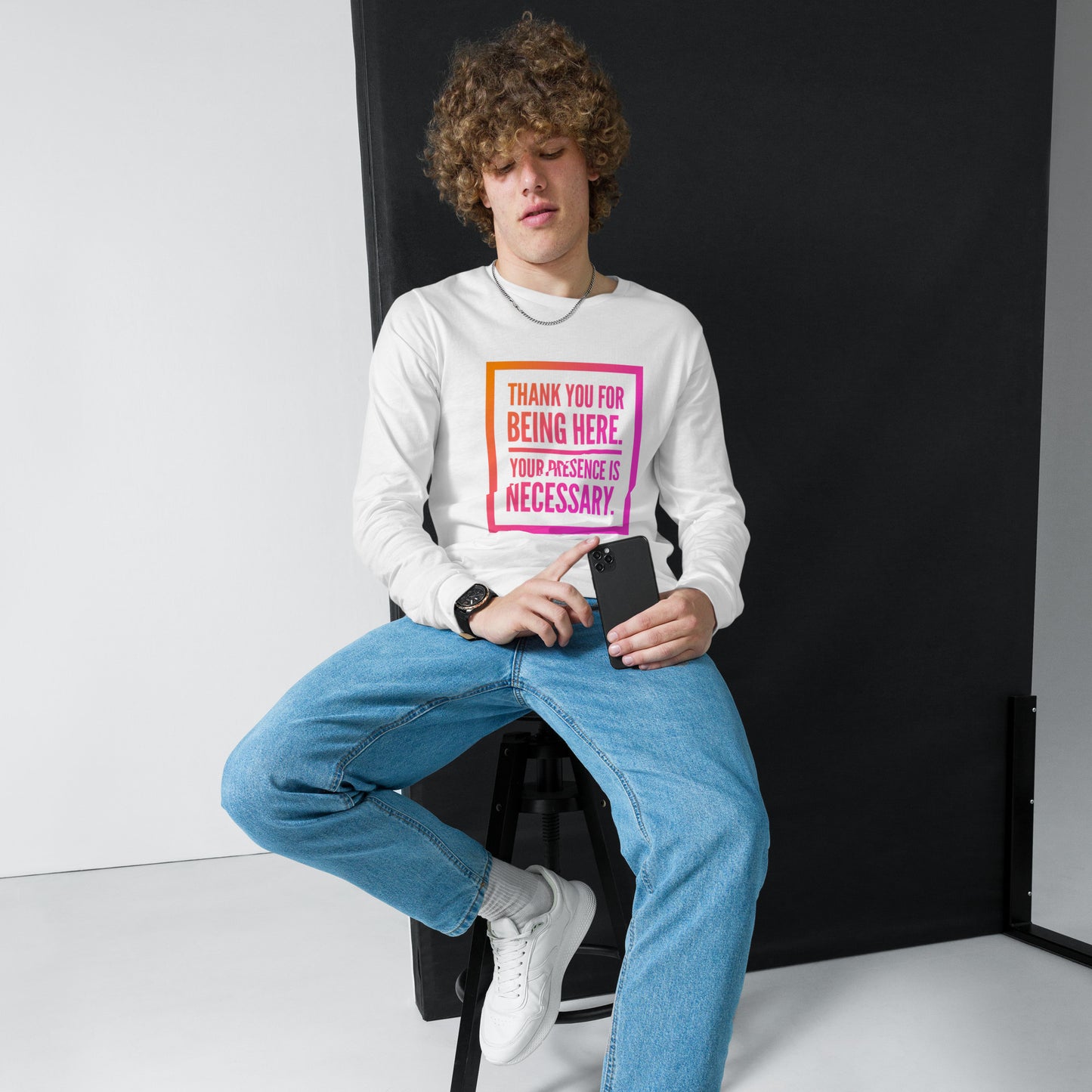 Necessary Presence Unisex Long Sleeve Tee
