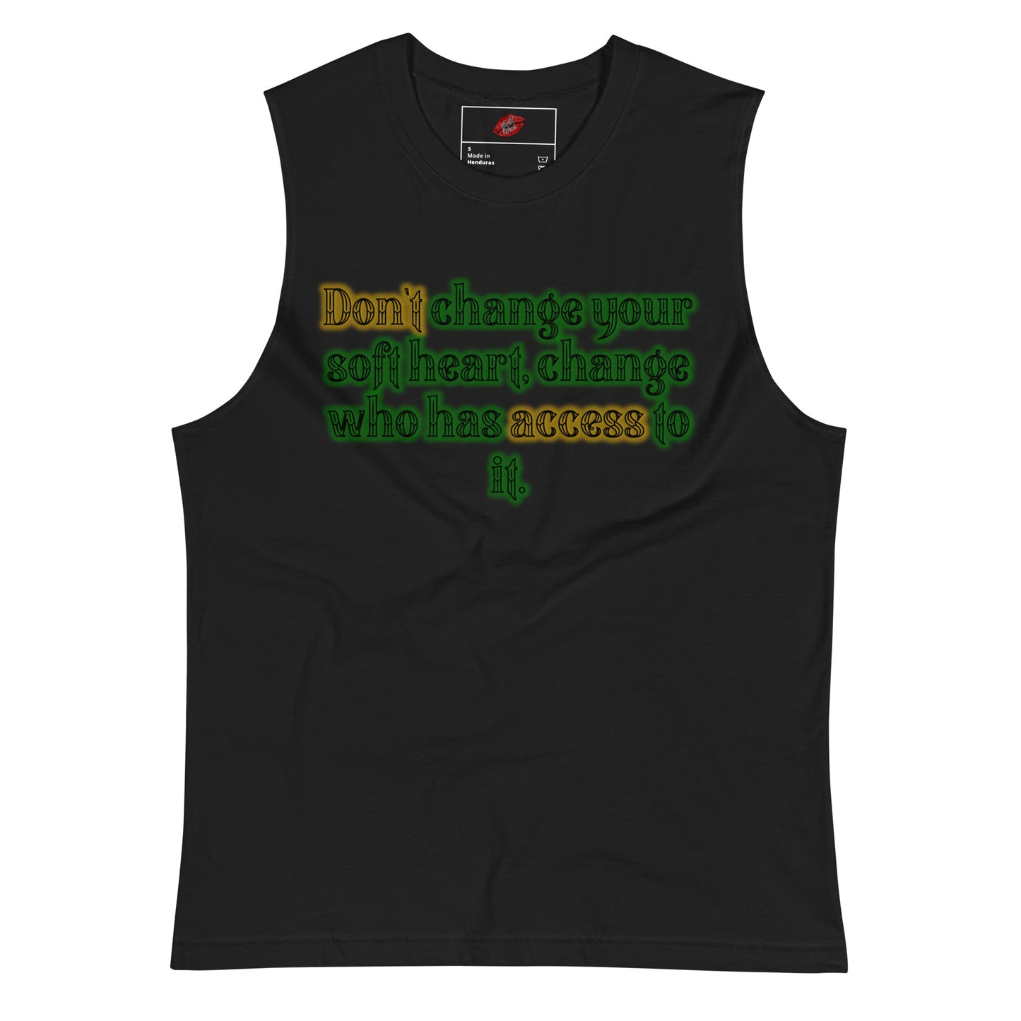 Soft Heart Unisex Muscle Shirt