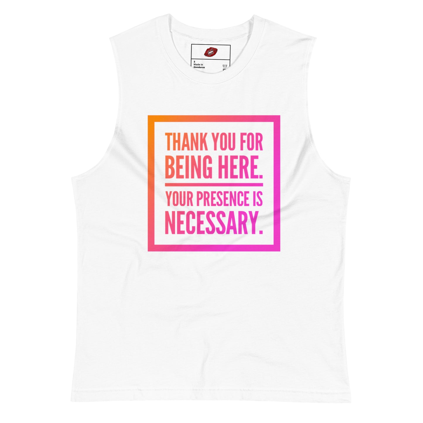 Necessary Presence Unisex Muscle Shirt