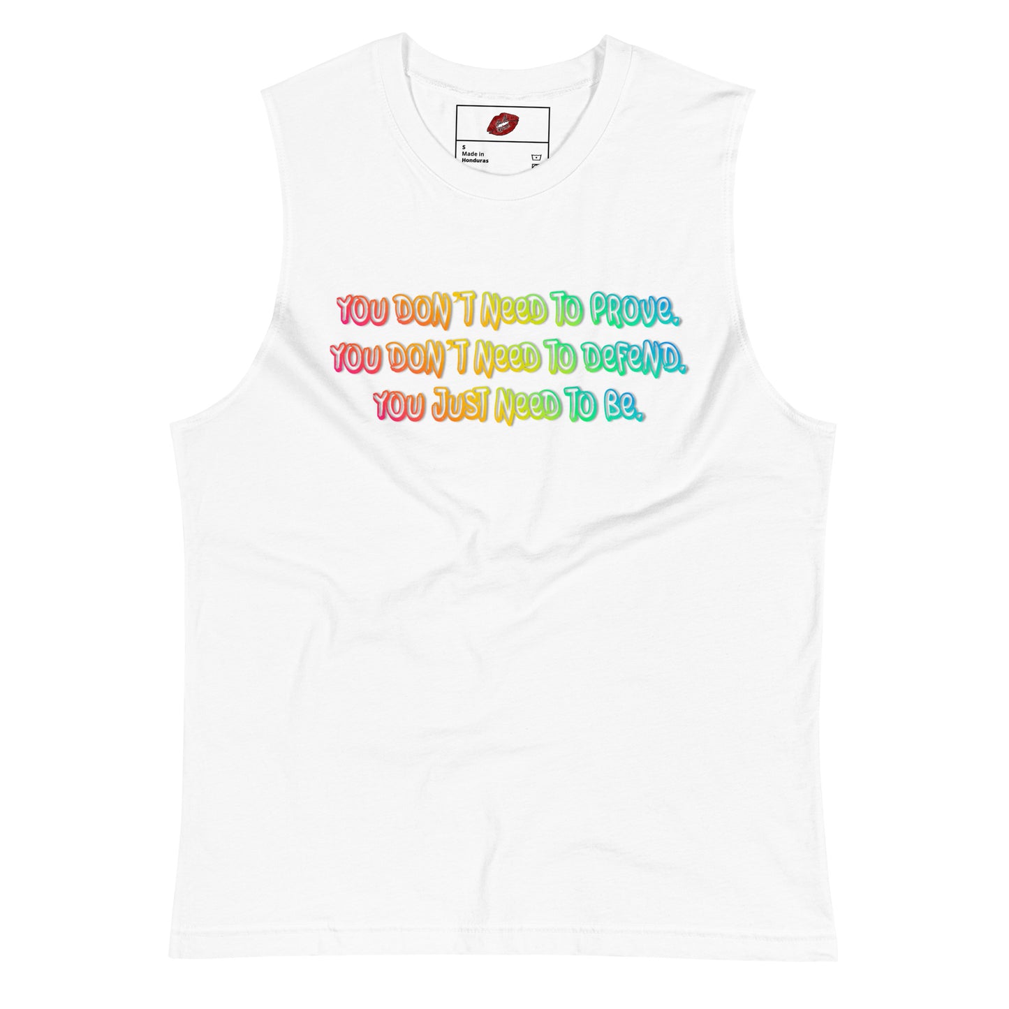 Just Be Unisex Muscle Shirt