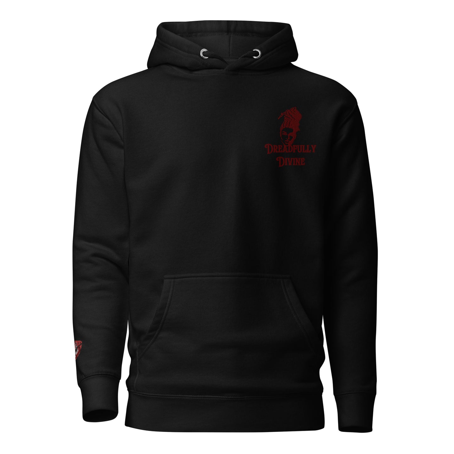 DD Woman #2 (Maroon) Unisex Premium Hoodie