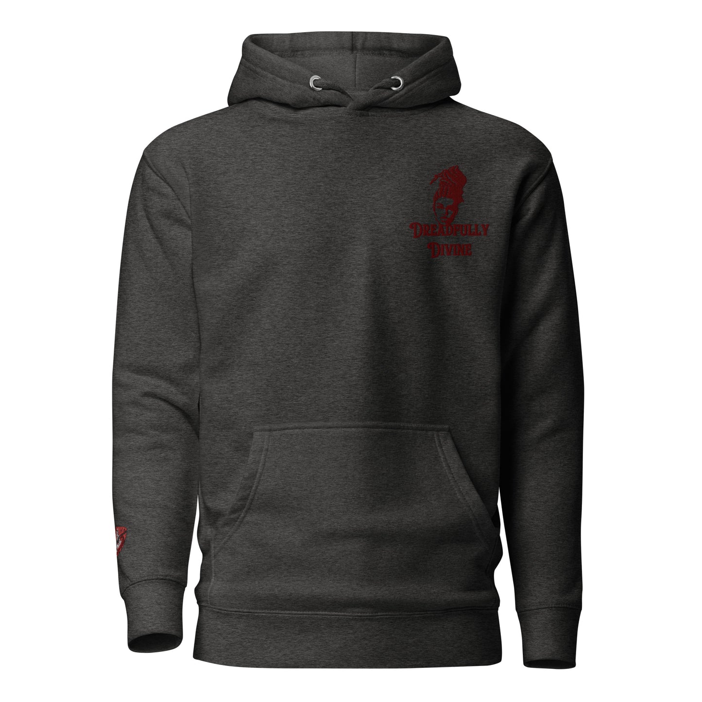 DD Woman #2 (Maroon) Unisex Premium Hoodie