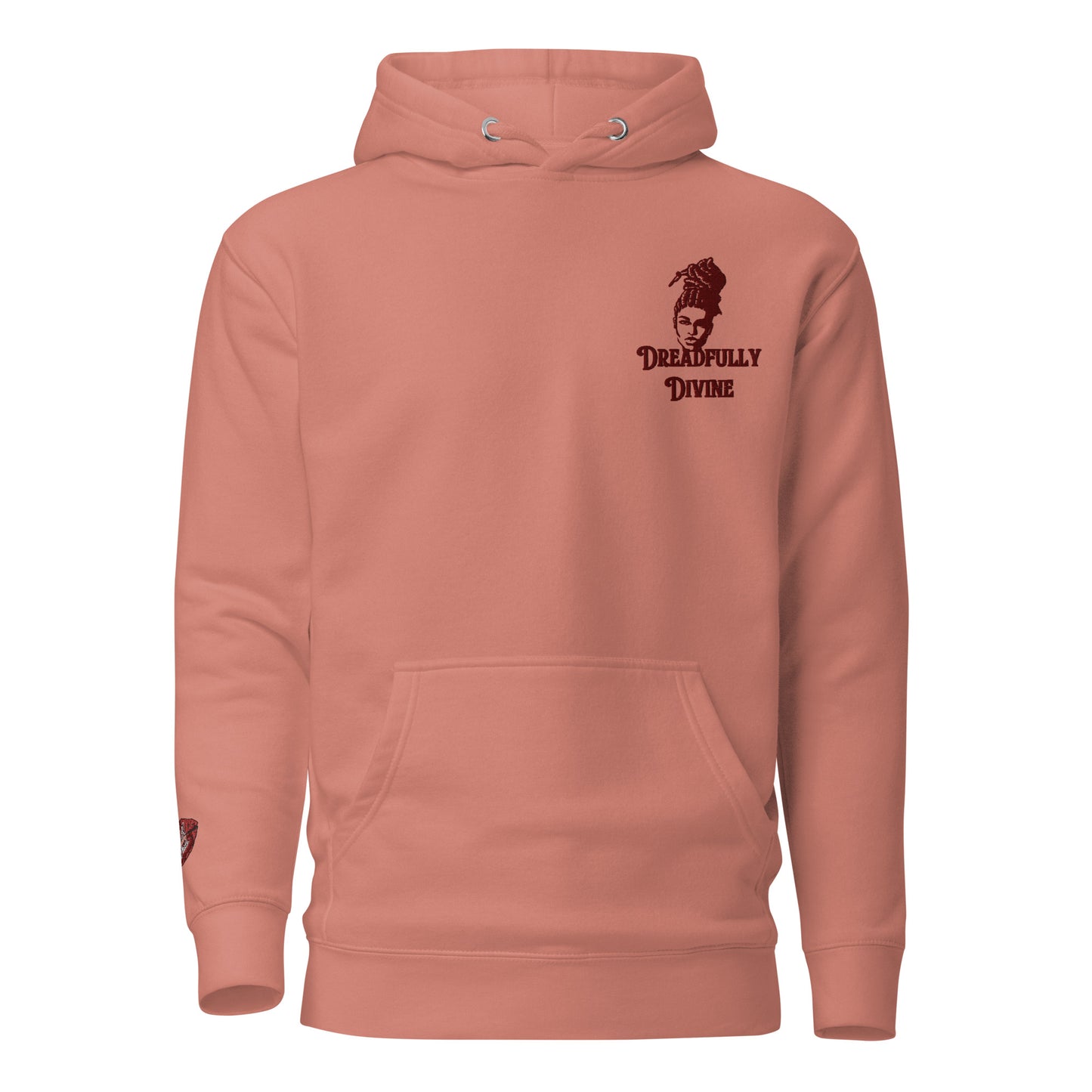 DD Woman #2 (Maroon) Unisex Premium Hoodie