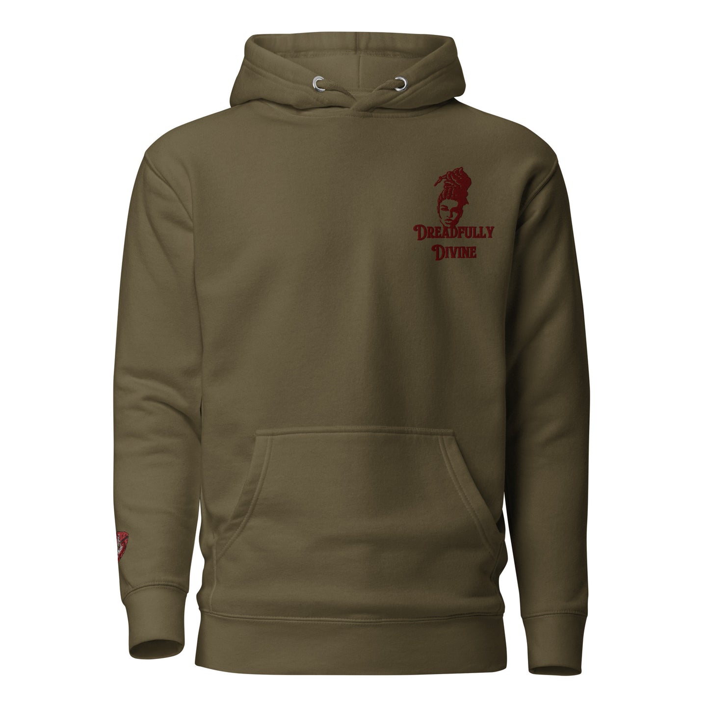 DD Woman #2 (Maroon) Unisex Premium Hoodie