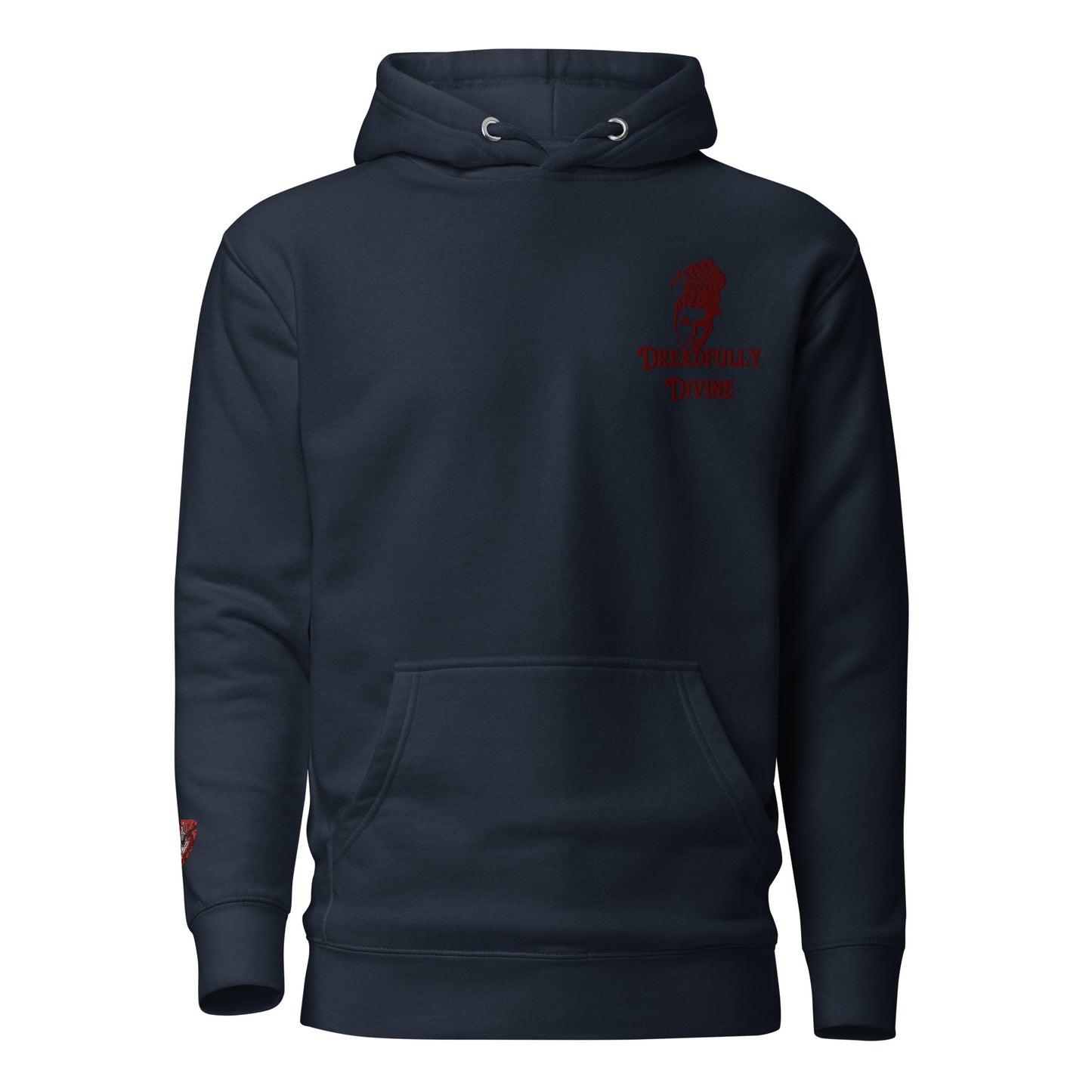 DD Woman #2 (Maroon) Unisex Premium Hoodie