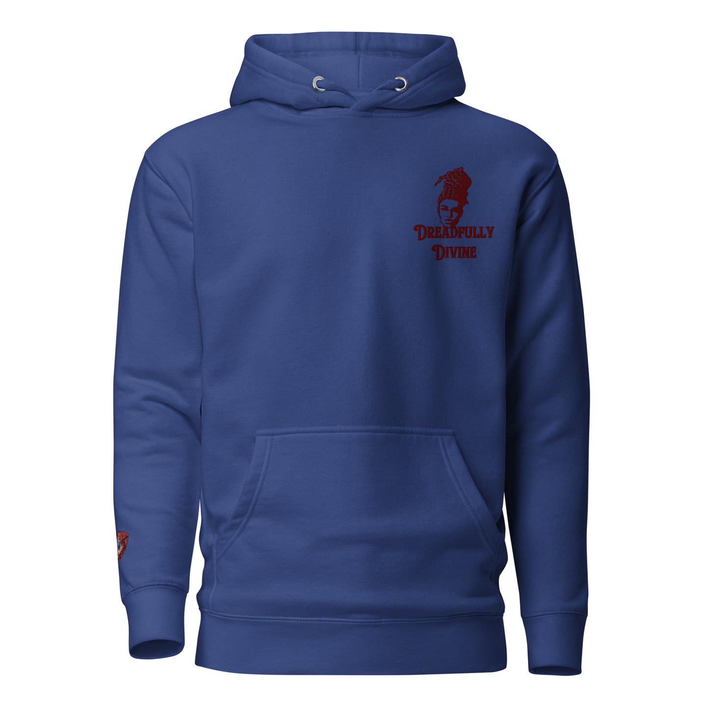 DD Woman #2 (Maroon) Unisex Premium Hoodie