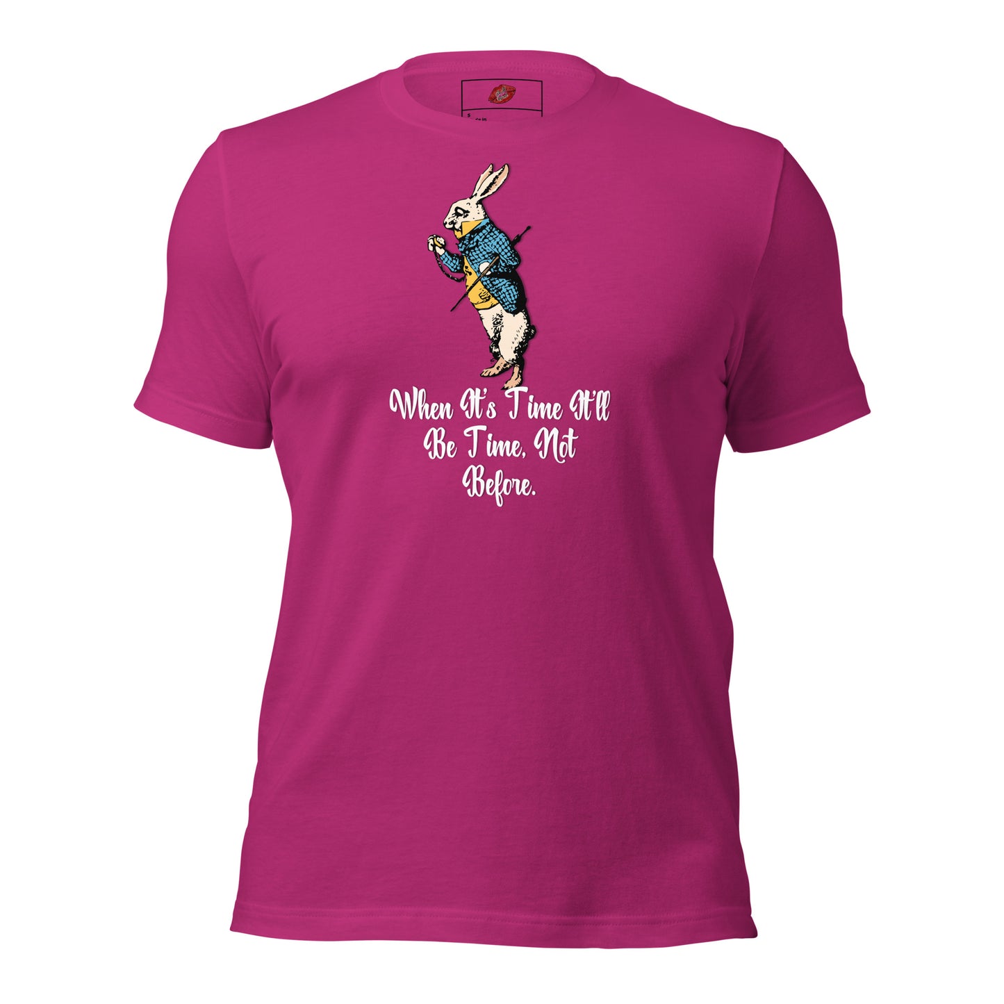 Rabbit (White) Unisex Staple T-shirt