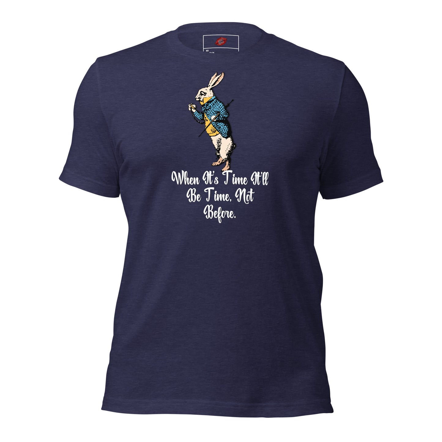 Rabbit (White) Unisex Staple T-shirt