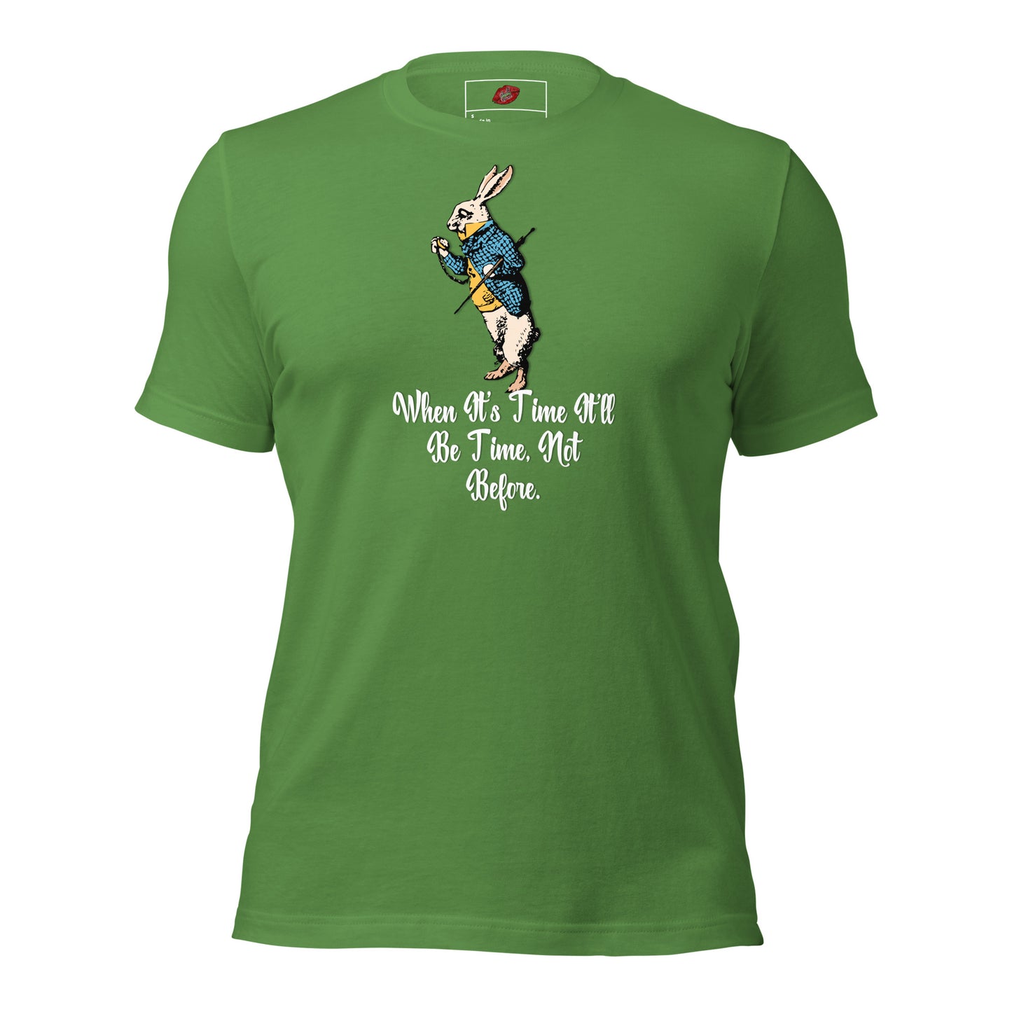 Rabbit (White) Unisex Staple T-shirt