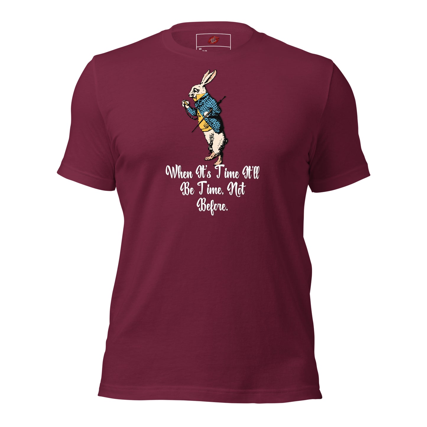 Rabbit (White) Unisex Staple T-shirt