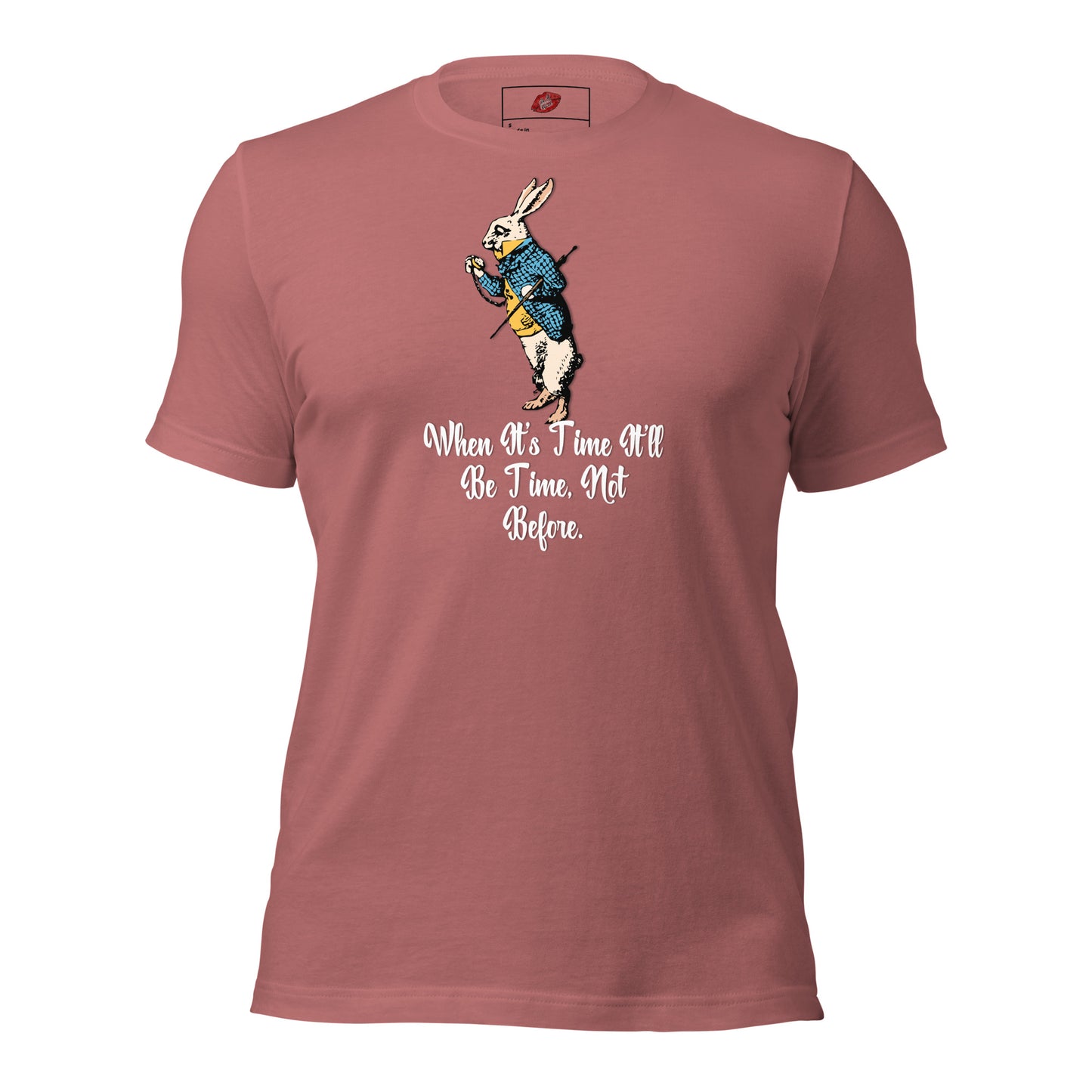 Rabbit (White) Unisex Staple T-shirt