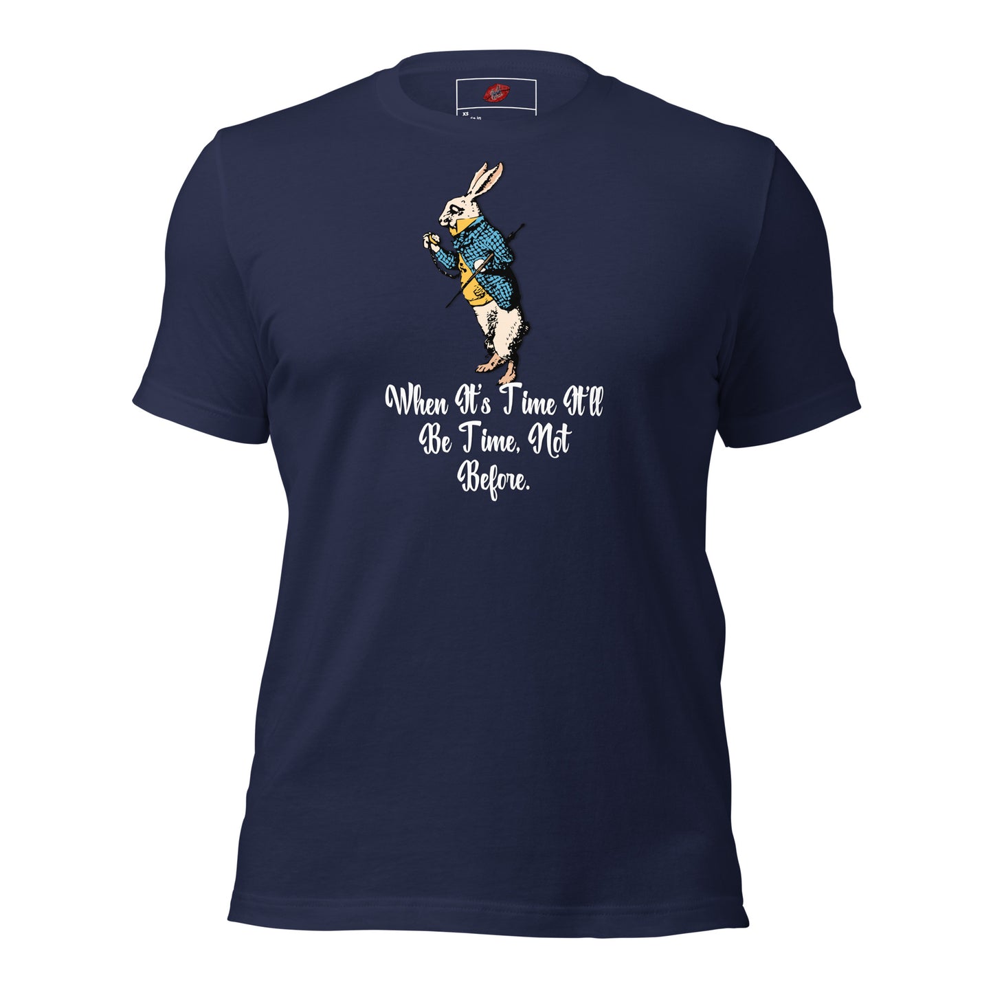 Rabbit (White) Unisex Staple T-shirt