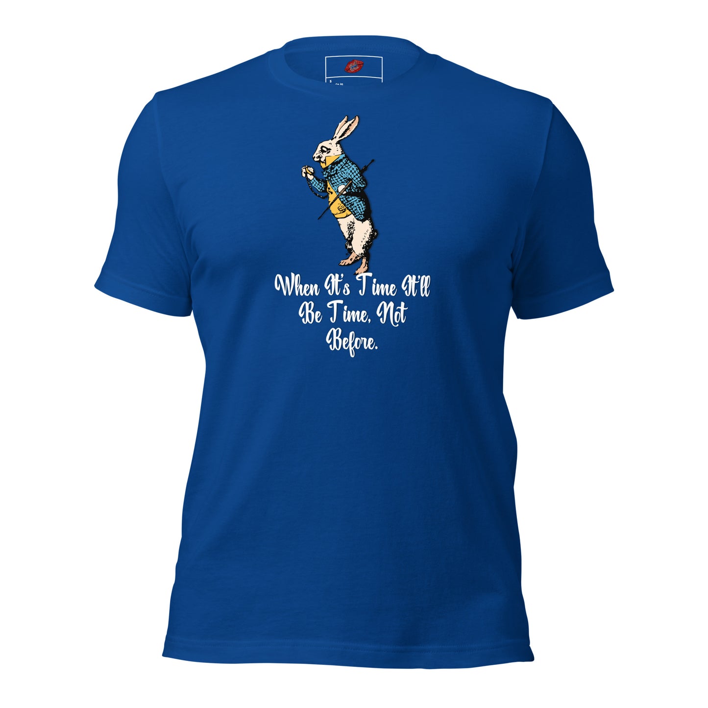 Rabbit (White) Unisex Staple T-shirt