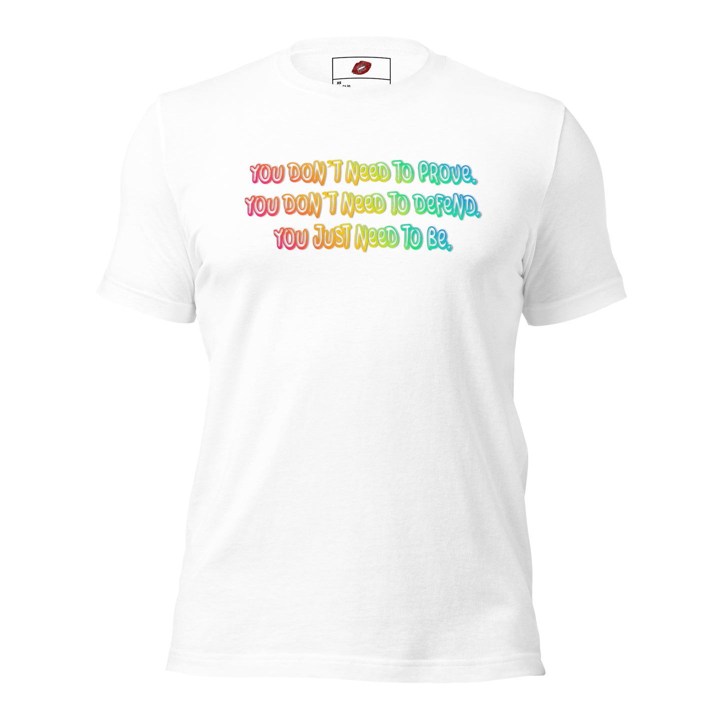 Just Be Unisex Staple T-shirt