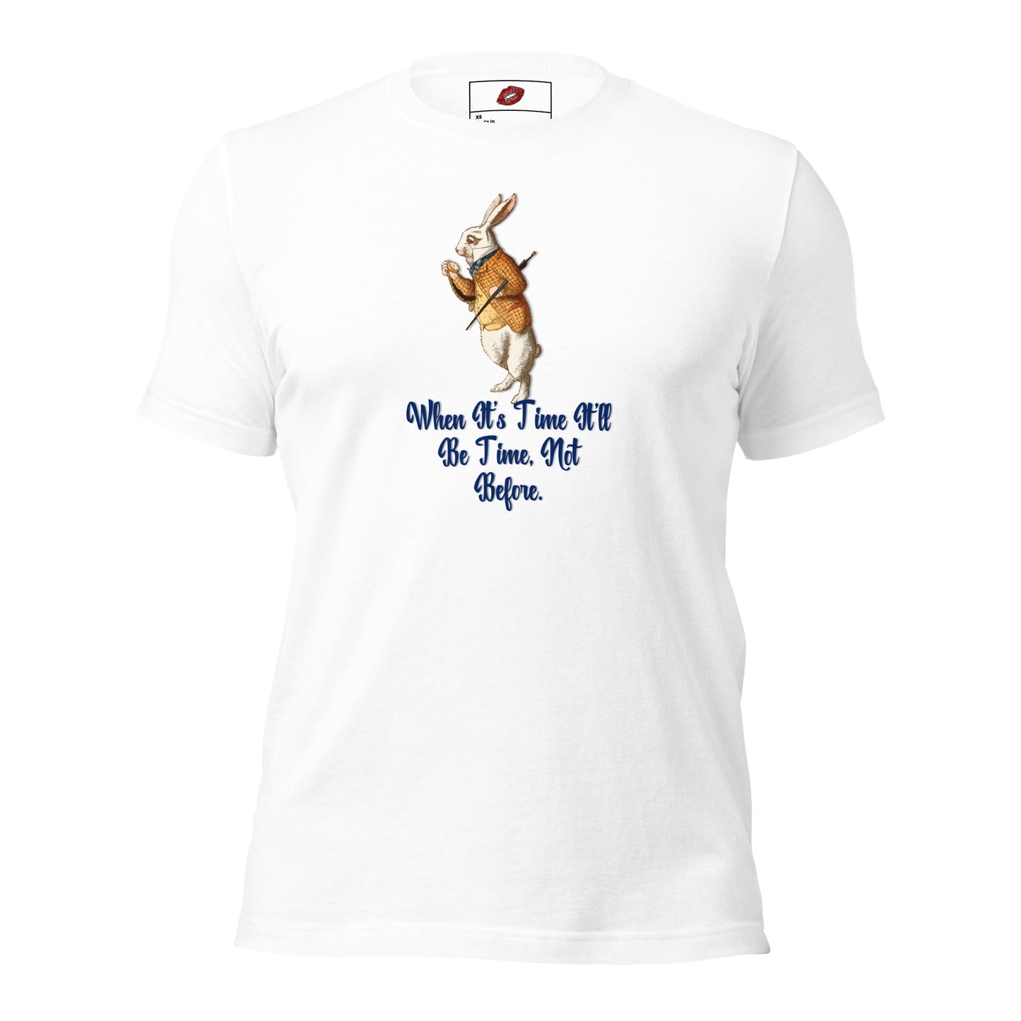 Rabbit (Blue) Unisex Staple T-shirt