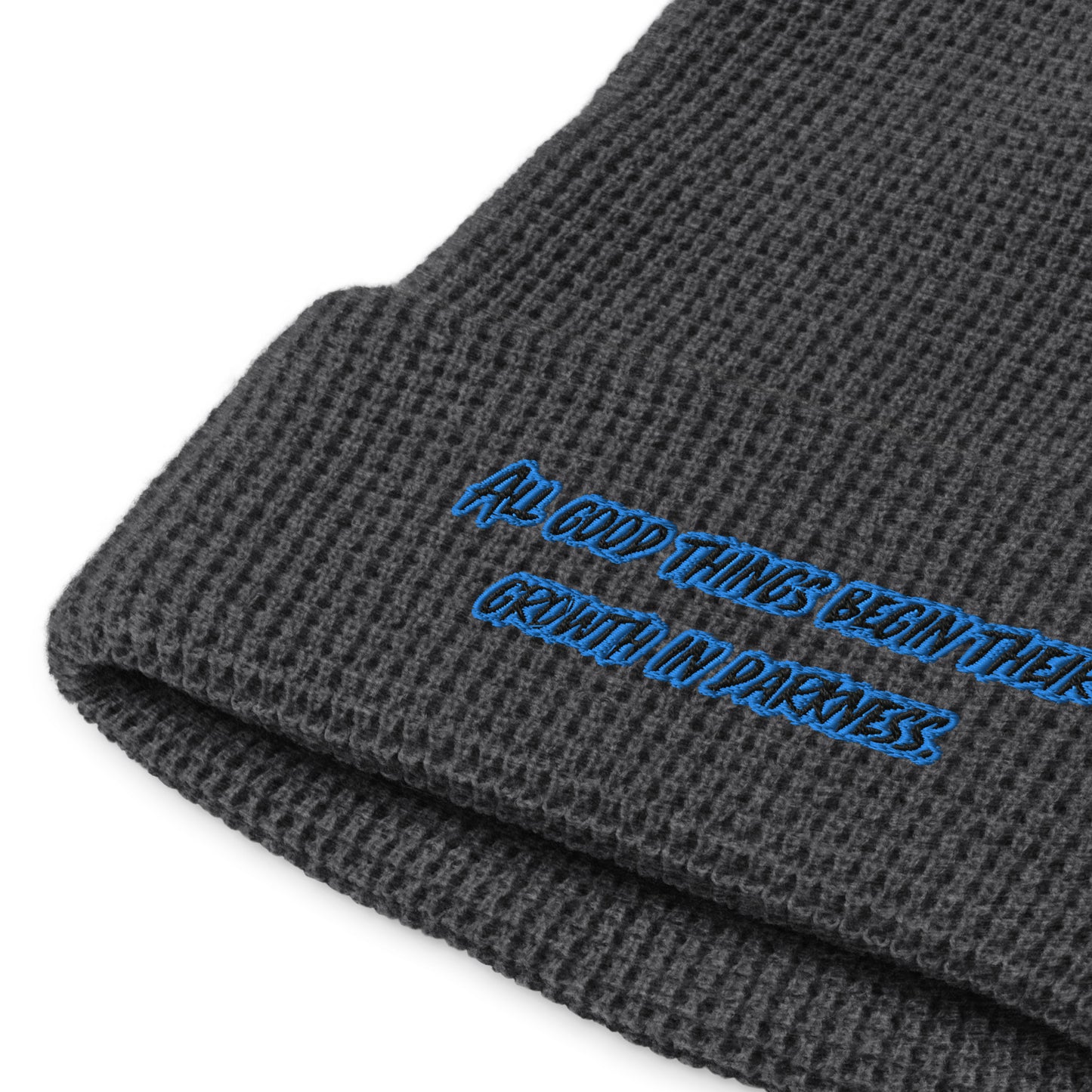 In Darkness Waffle Beanie