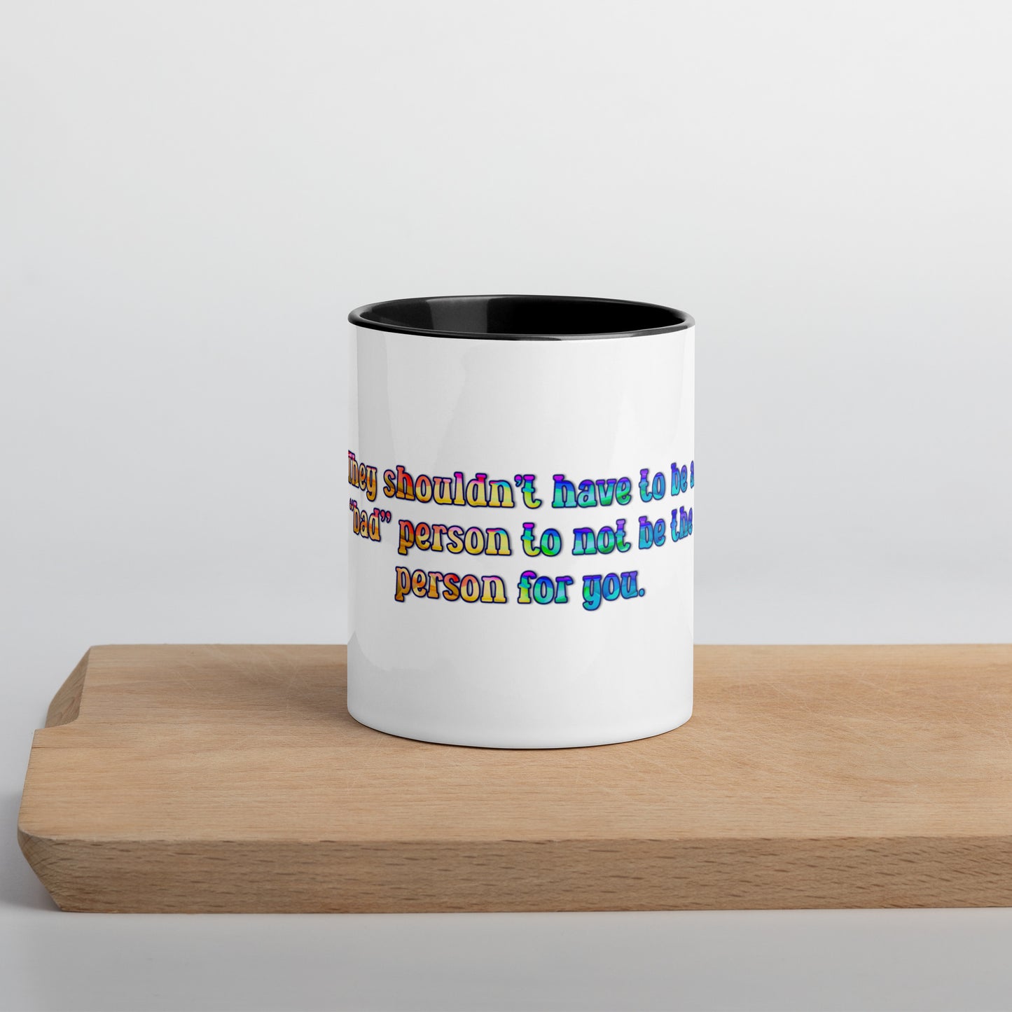 Not For You Mug With Color Inside