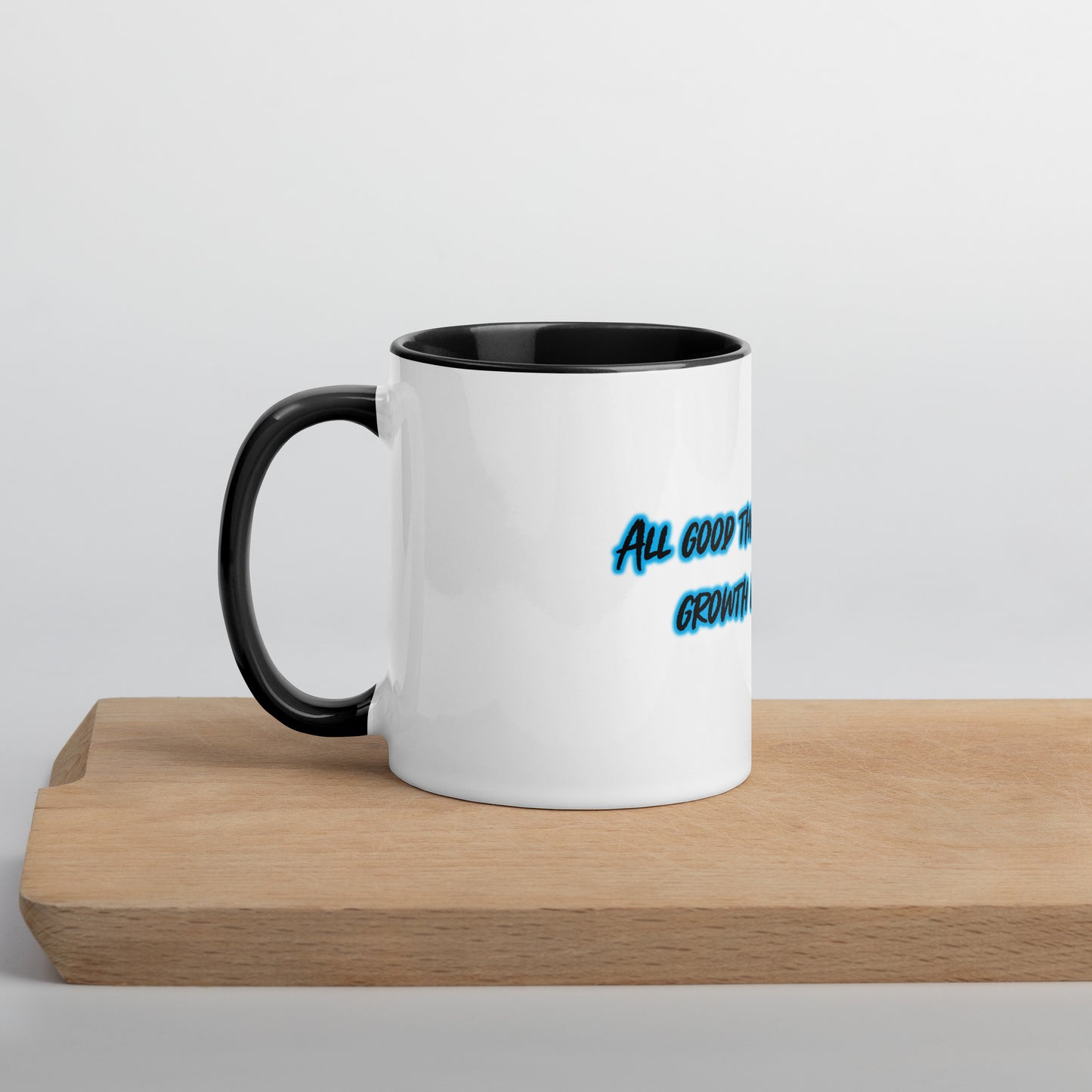 In Darkness Mug With Color Inside