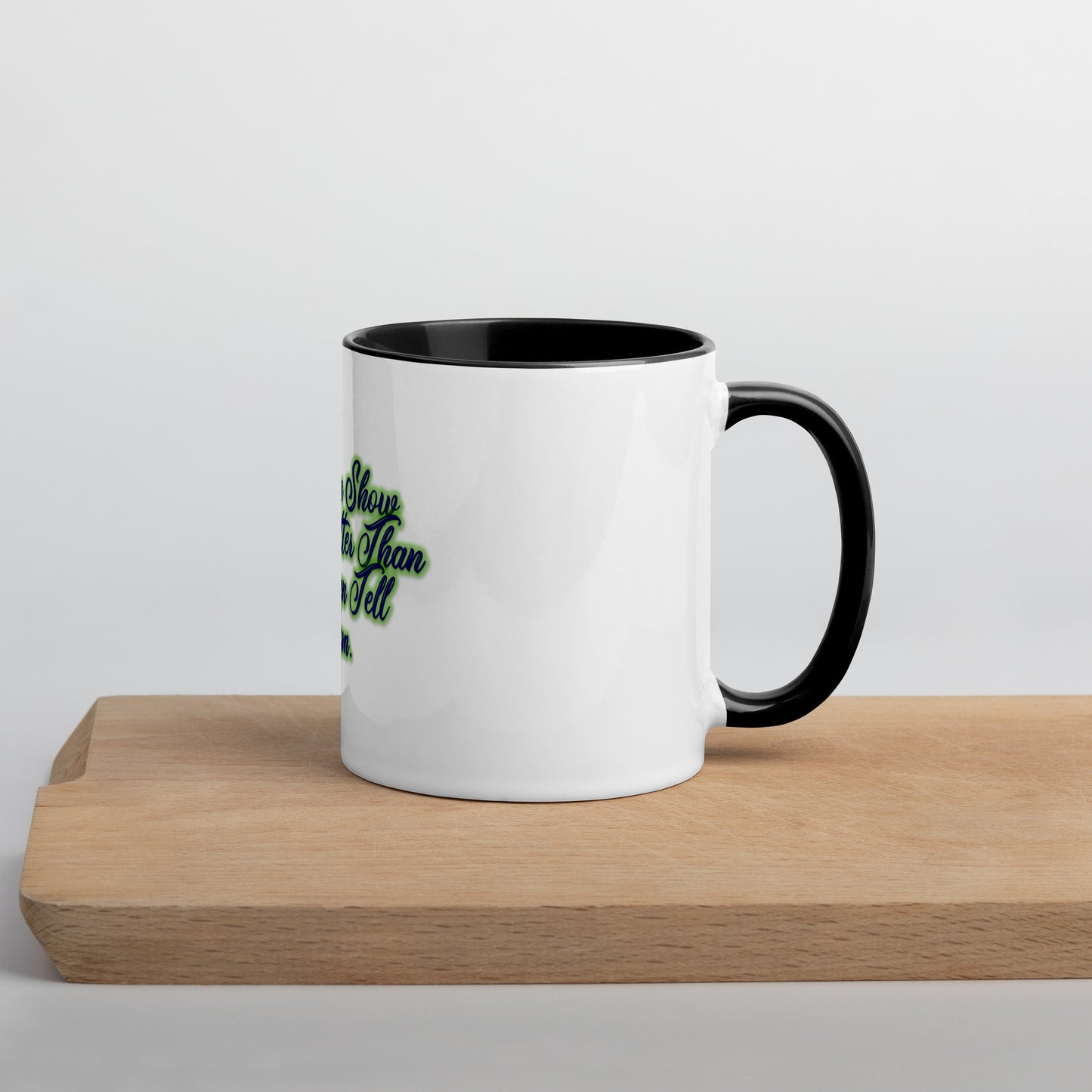 Show Them Mug With Color Inside