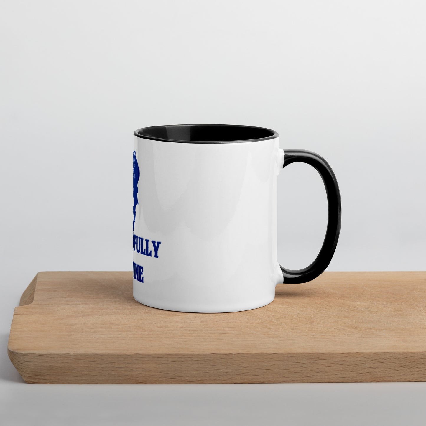 DD Woman #2 (Blue) Mug With Color Inside