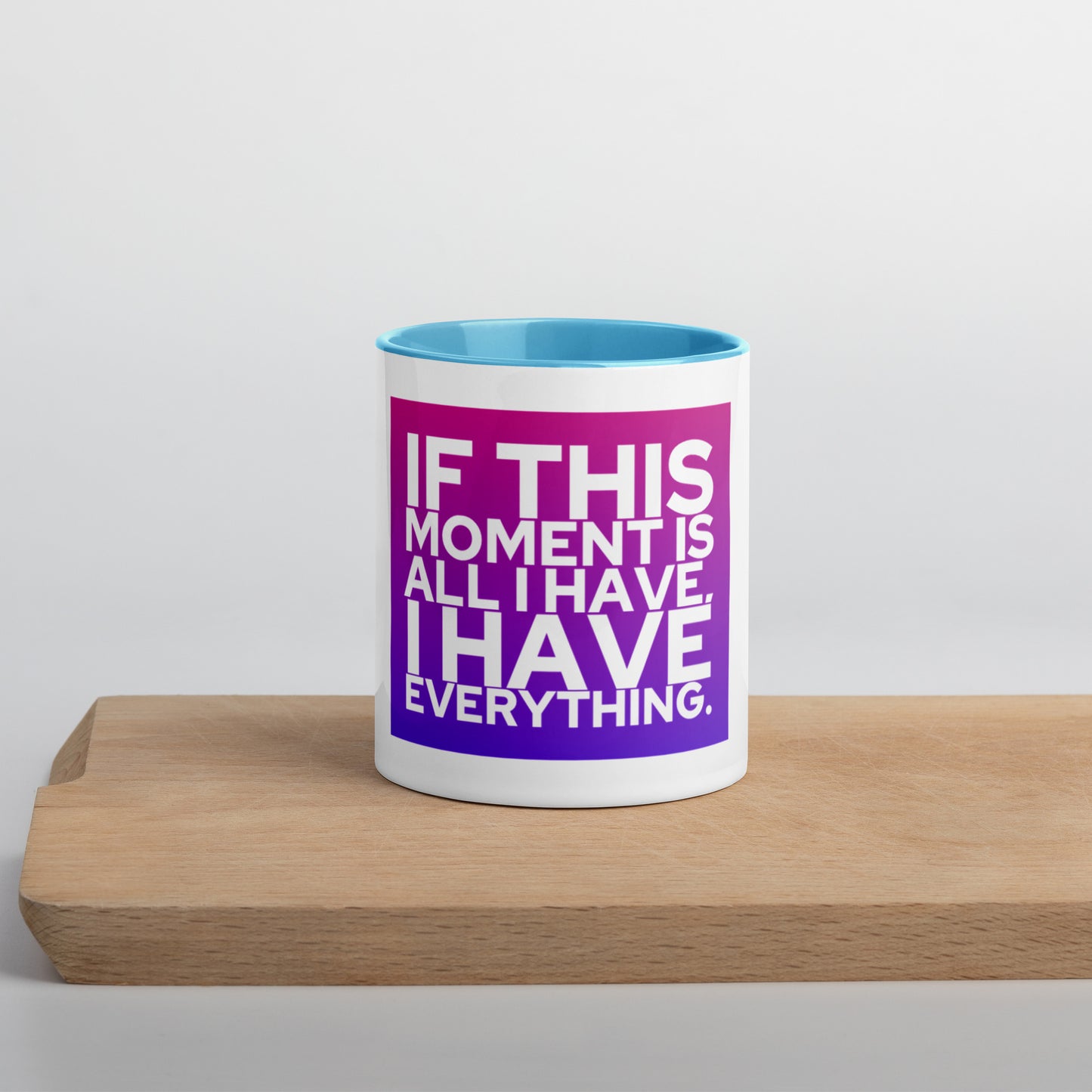 This Moment #3 Mug with Color Inside