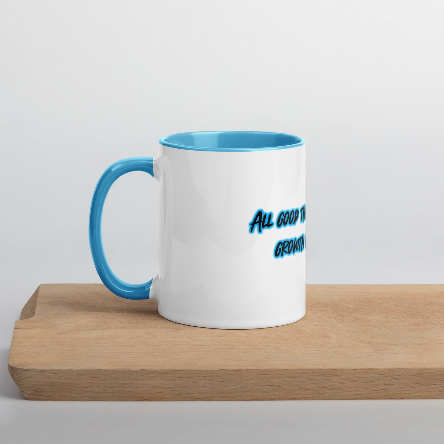 In Darkness Mug With Color Inside