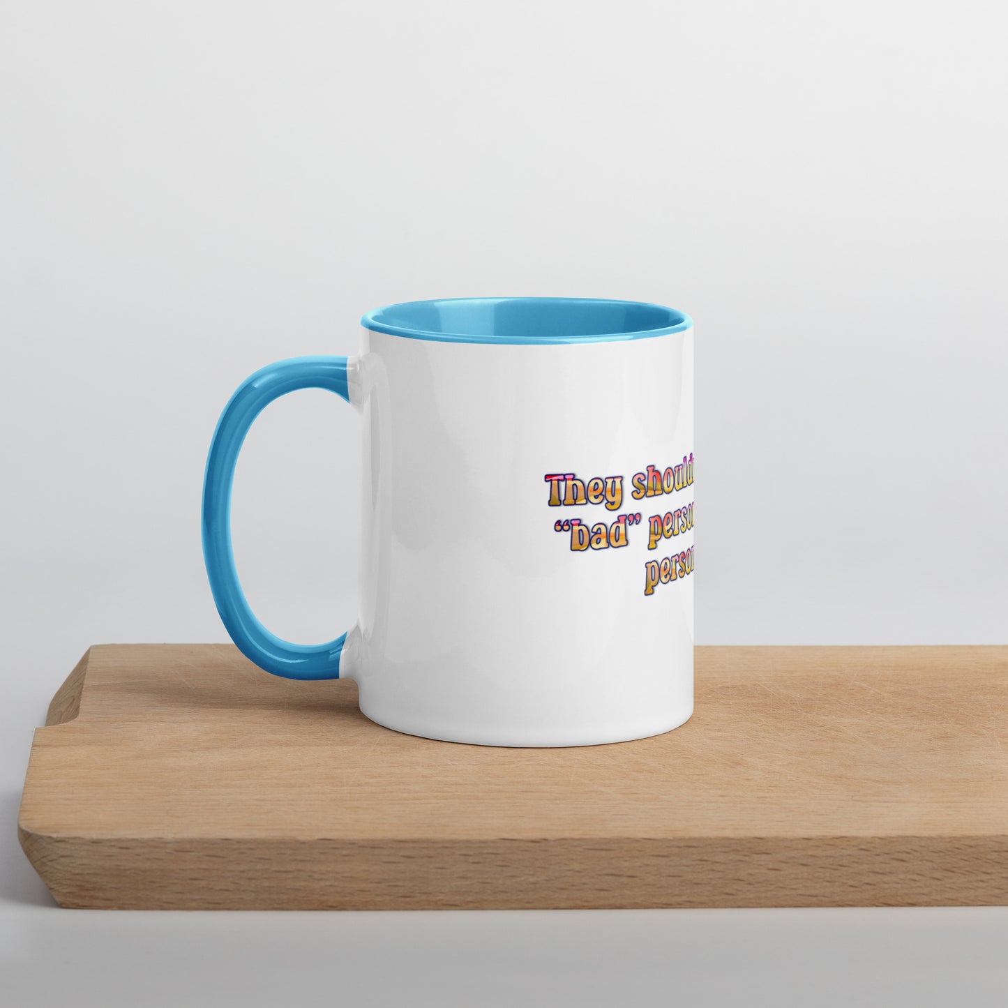 Not For You Mug With Color Inside