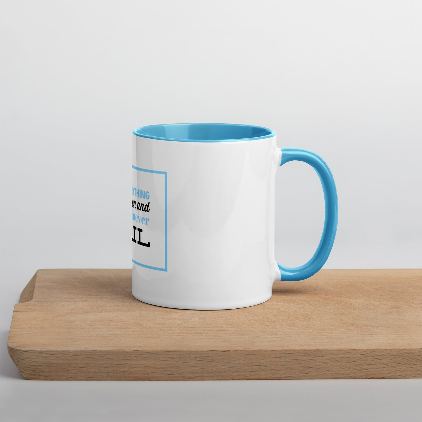 A Lesson #2 Mug With Color Inside