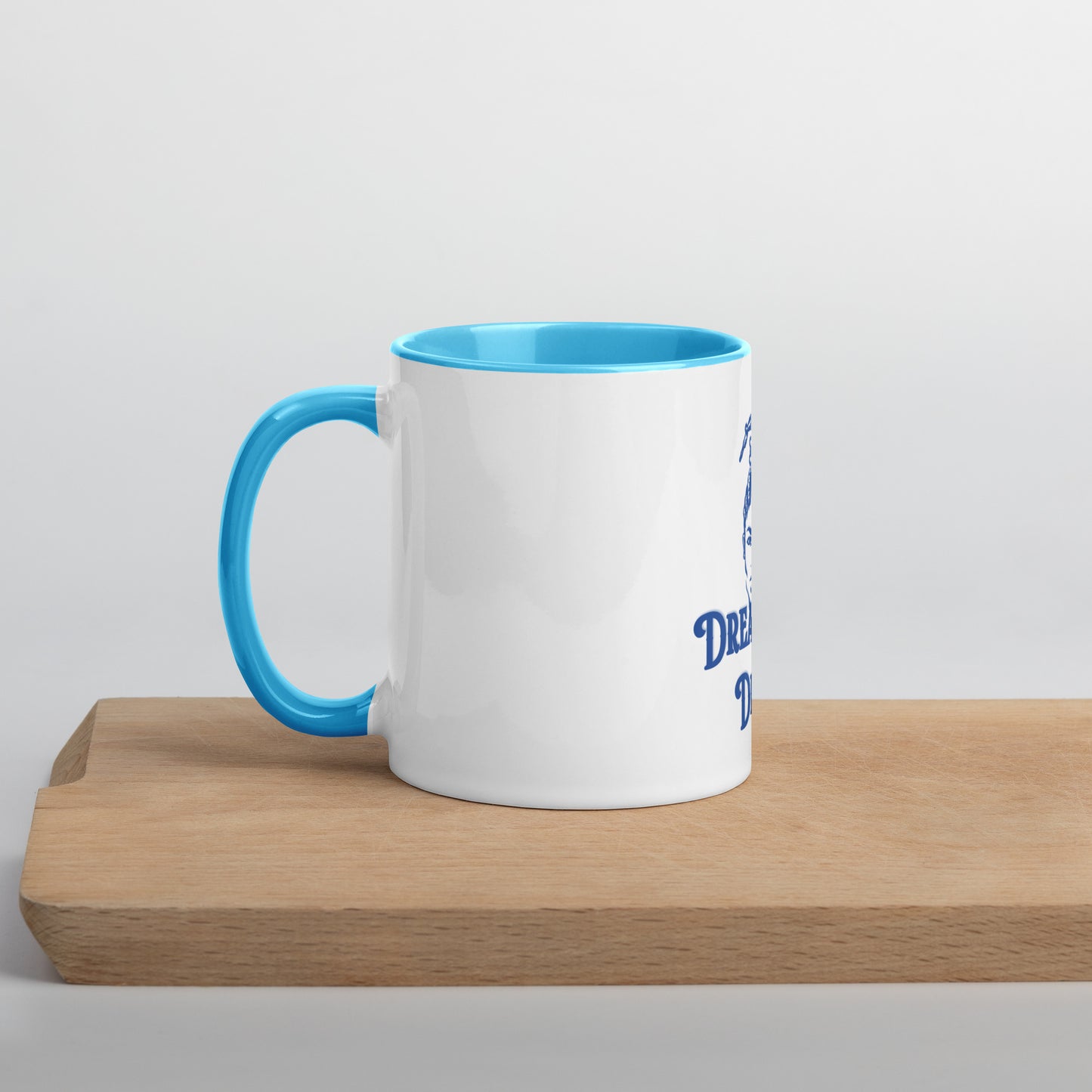 DD Woman #2 (Blue) Mug With Color Inside