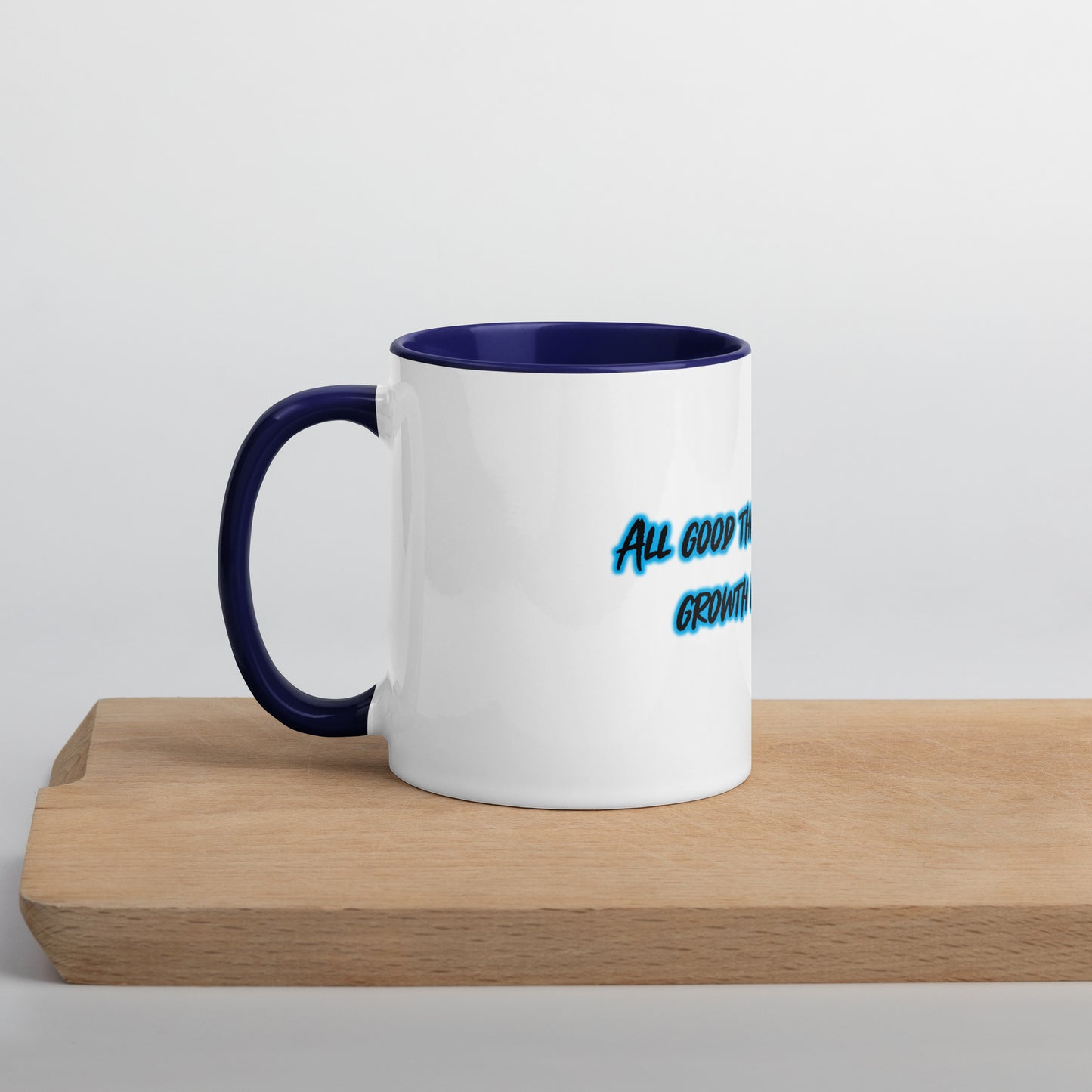 In Darkness Mug With Color Inside