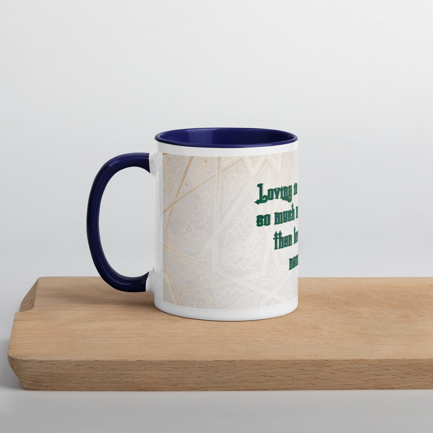 Loving In Awareness (2) Mug With Color Inside