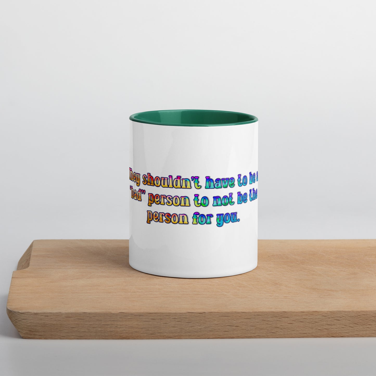 Not For You Mug With Color Inside