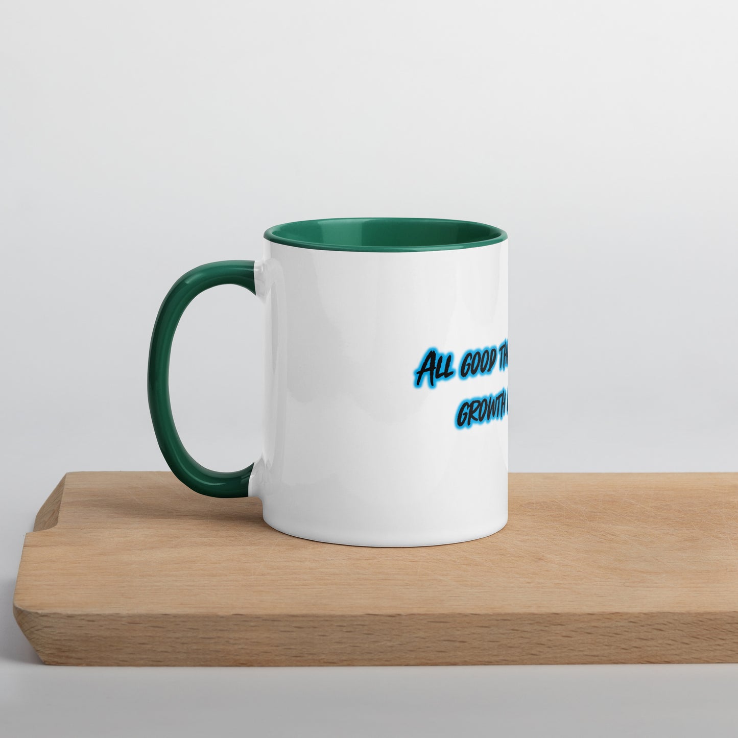 In Darkness Mug With Color Inside