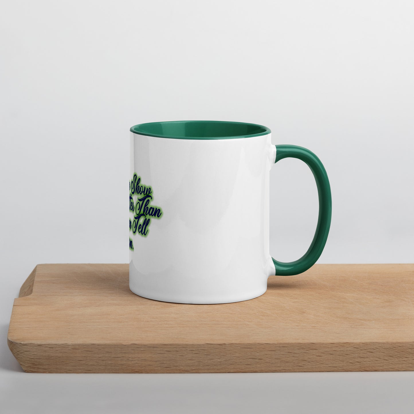 Show Them Mug With Color Inside