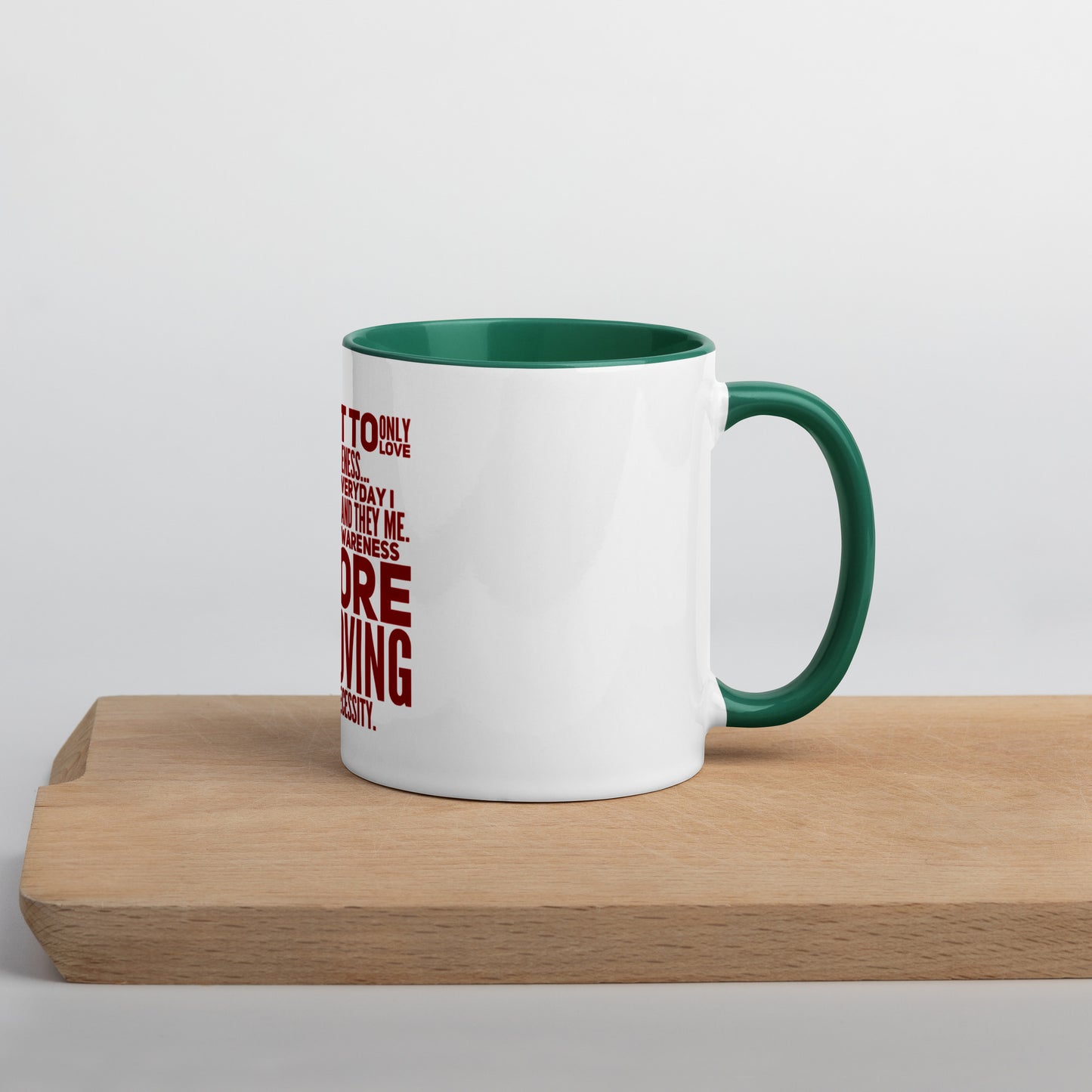 More Powerful Mug With Color Inside